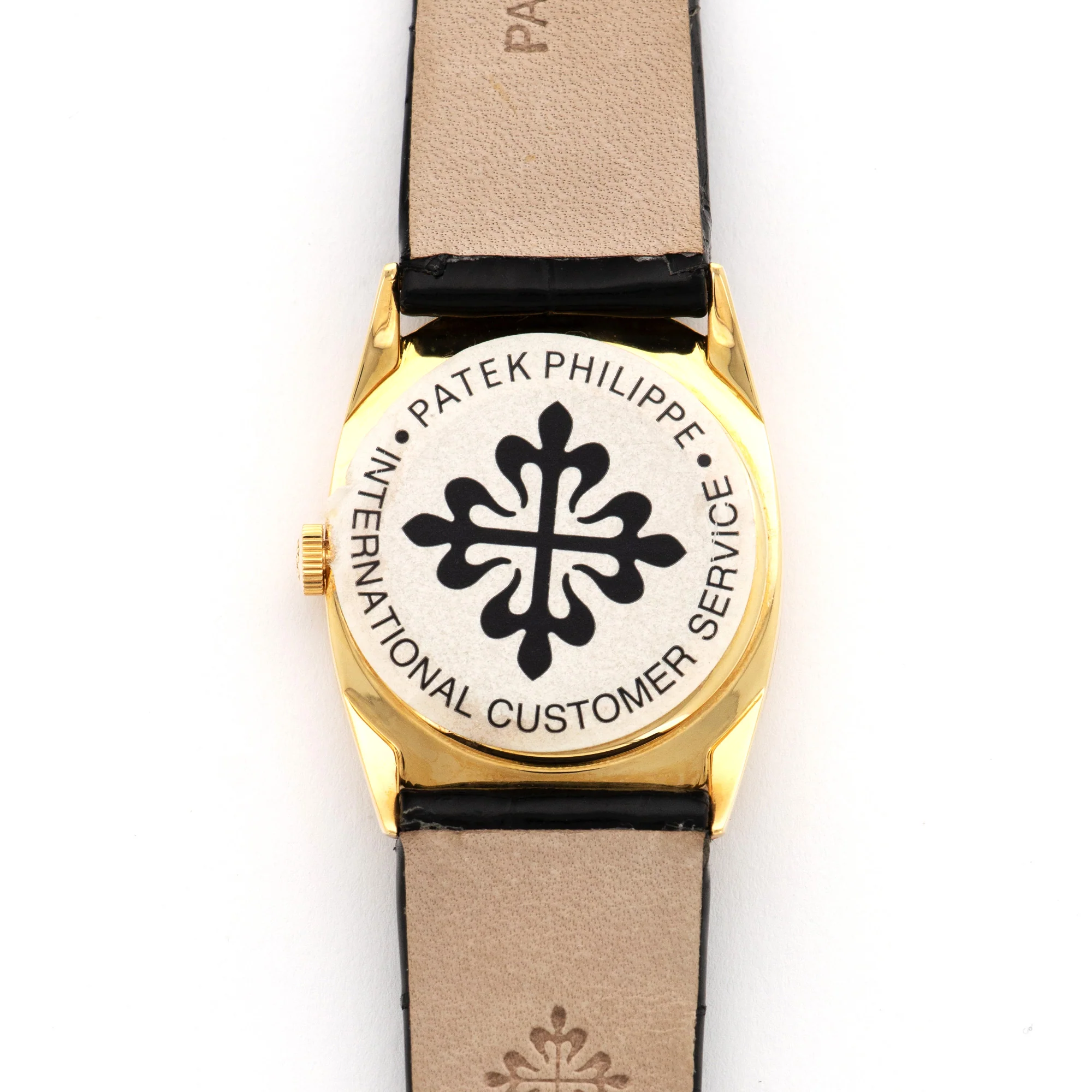 Patek Philippe Yellow Gold Ellipse Watch Ref. 3546 - Image 4