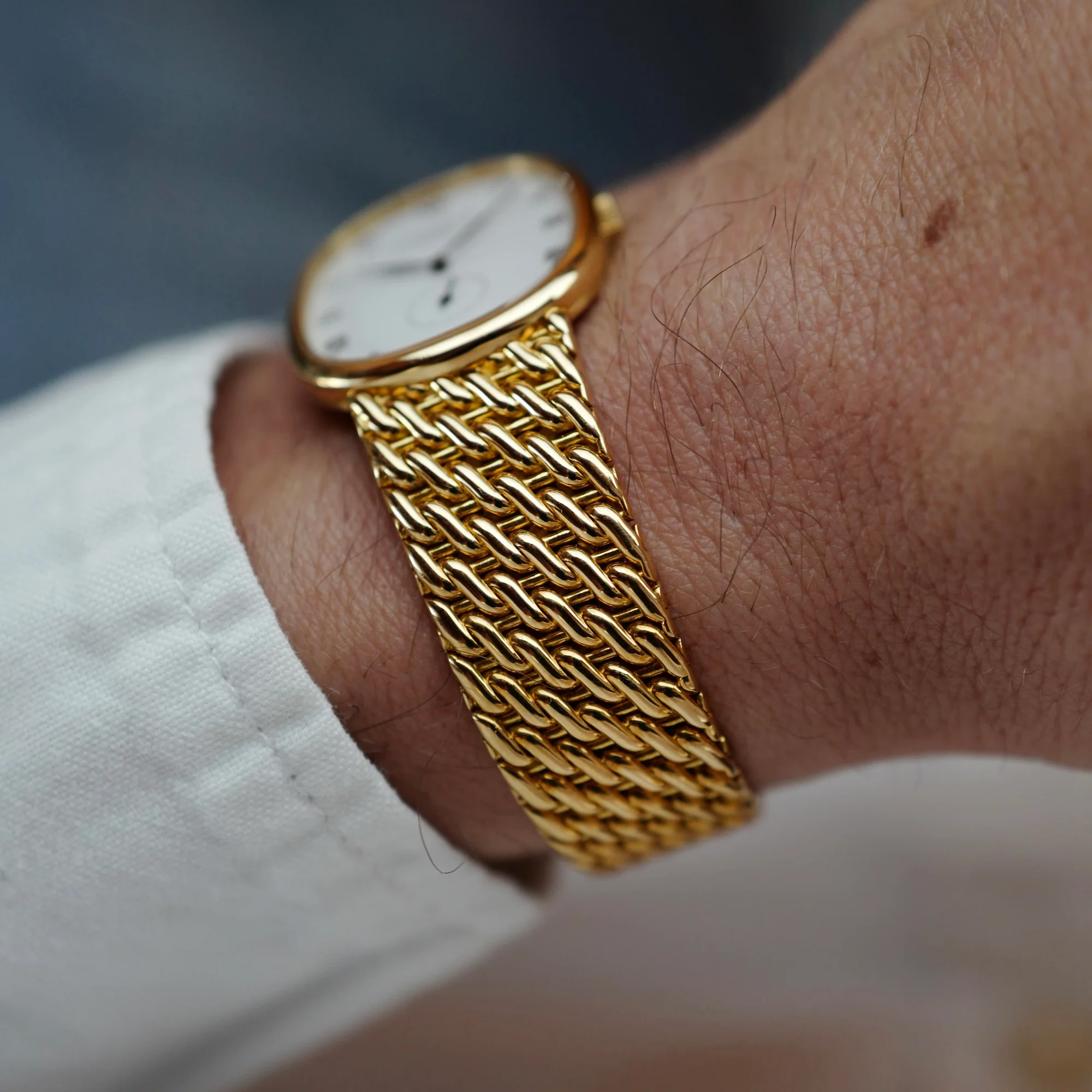 Patek Philippe Yellow Gold Ellipse Watch Ref. 3948 - Image 5