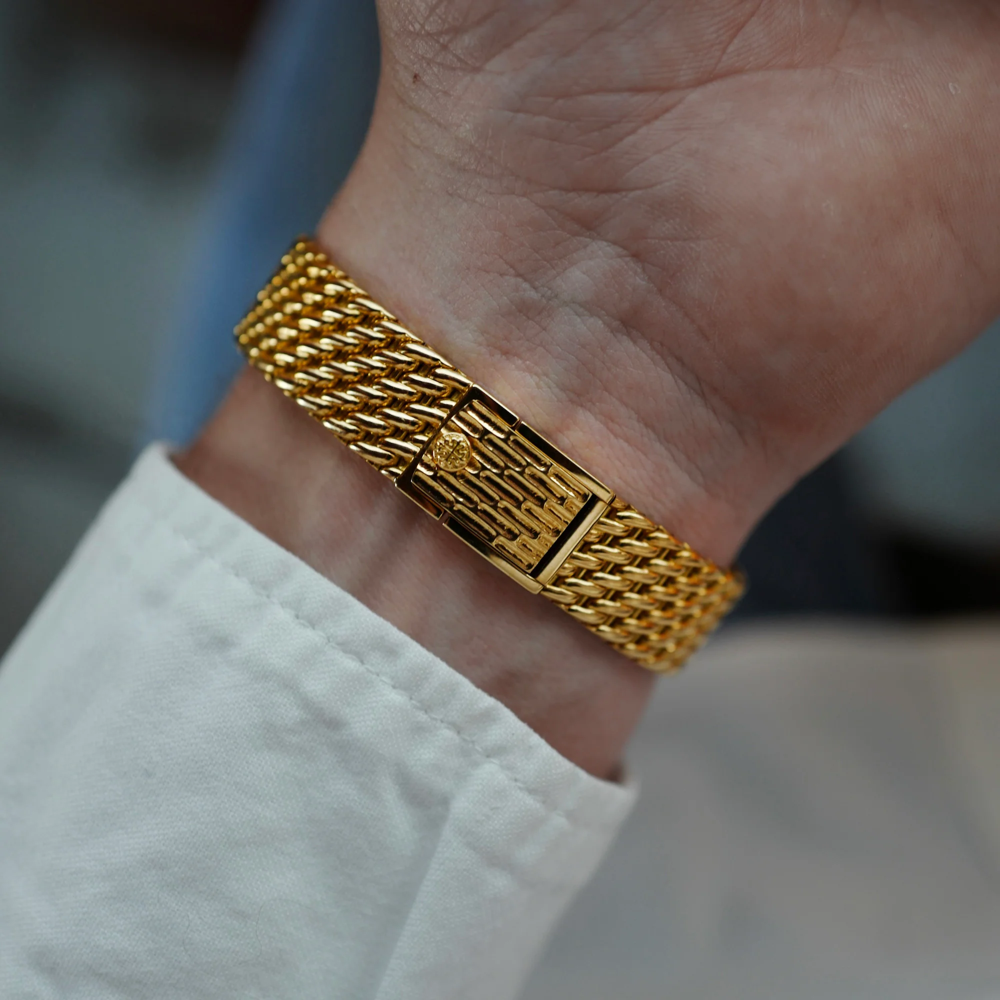 Patek Philippe Yellow Gold Ellipse Watch Ref. 3948 - Image 8