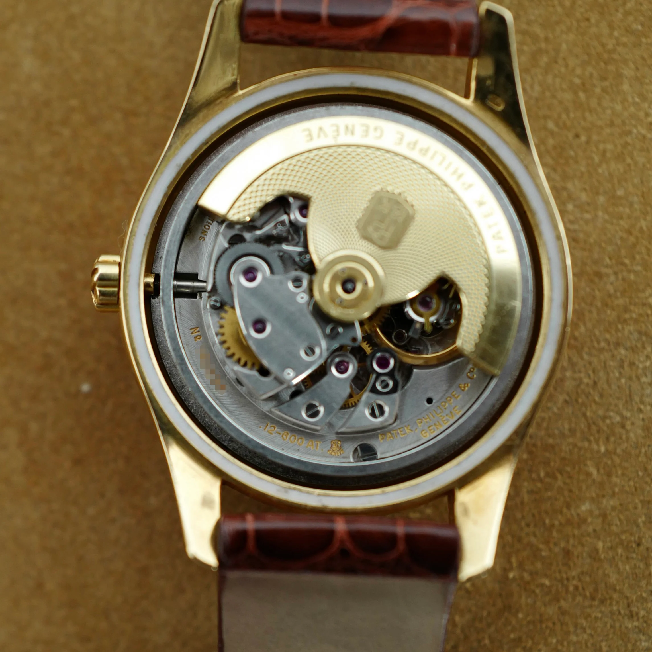 Patek Philippe Yellow Gold Enamel Dial Calatrava Watch Ref. 2526 - Image 8