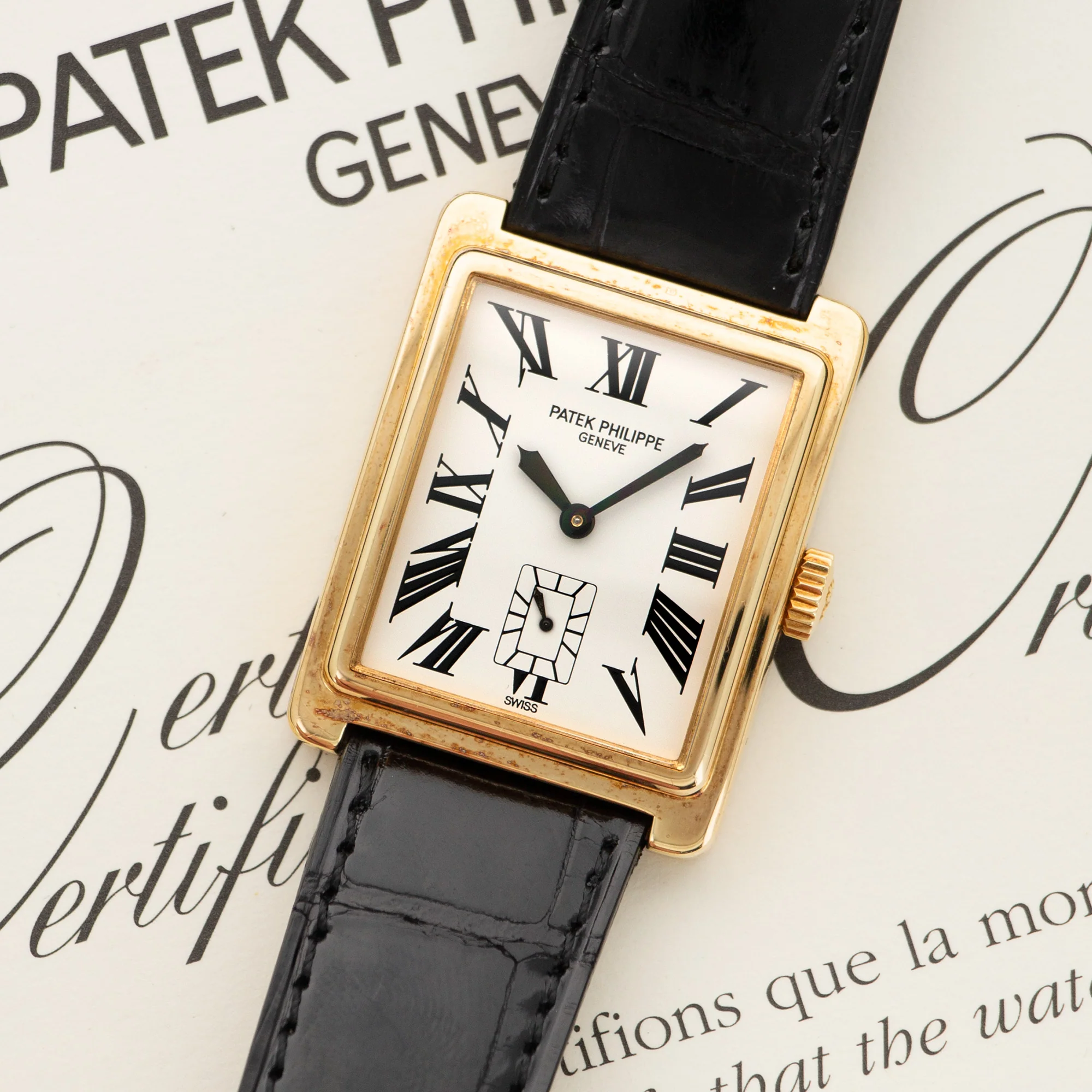 Patek Philippe Yellow Gold Gondolo Watch Ref. 5010 - Image 2