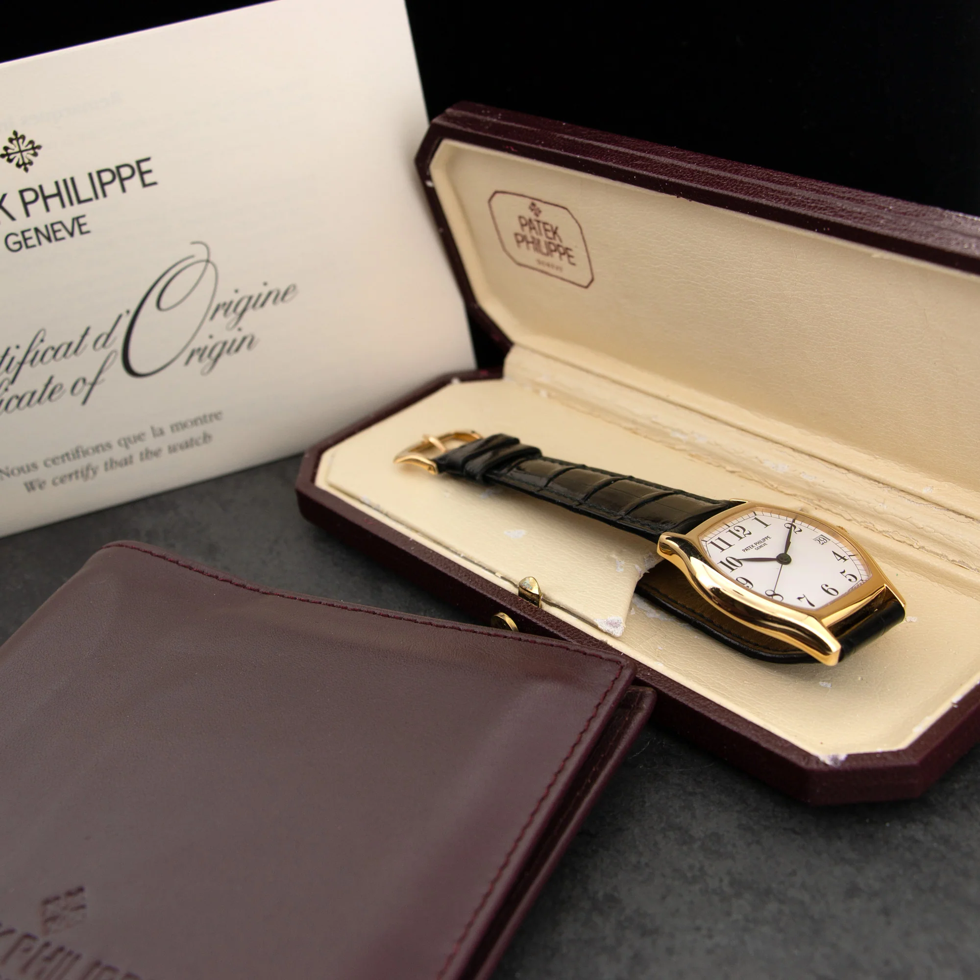 Patek Philippe Yellow Gold Gondolo Watch Ref. 5030J - Image 6
