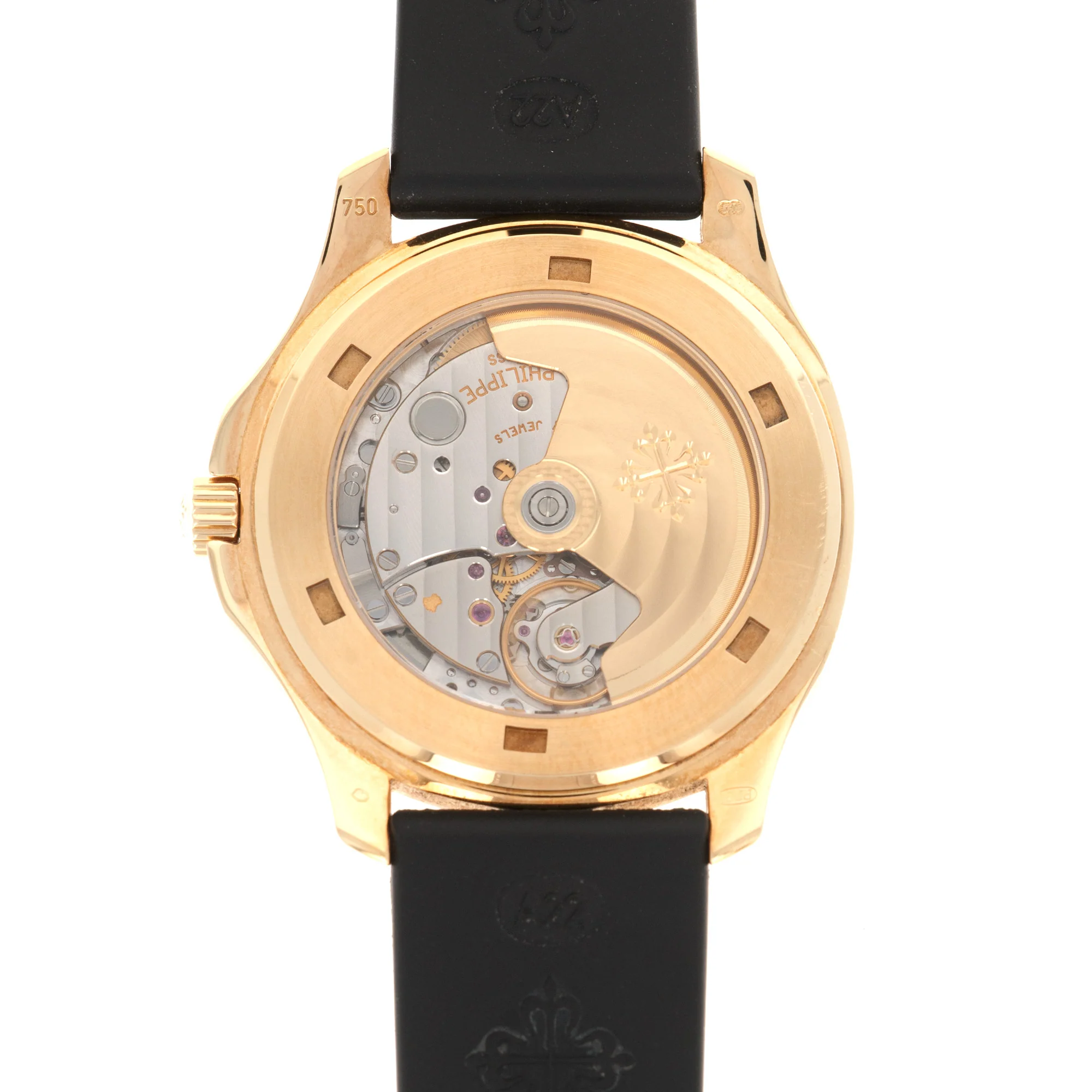 Patek Philippe Yellow Gold Jumbo Aquanaut Watch Ref. 5065 - Image 4