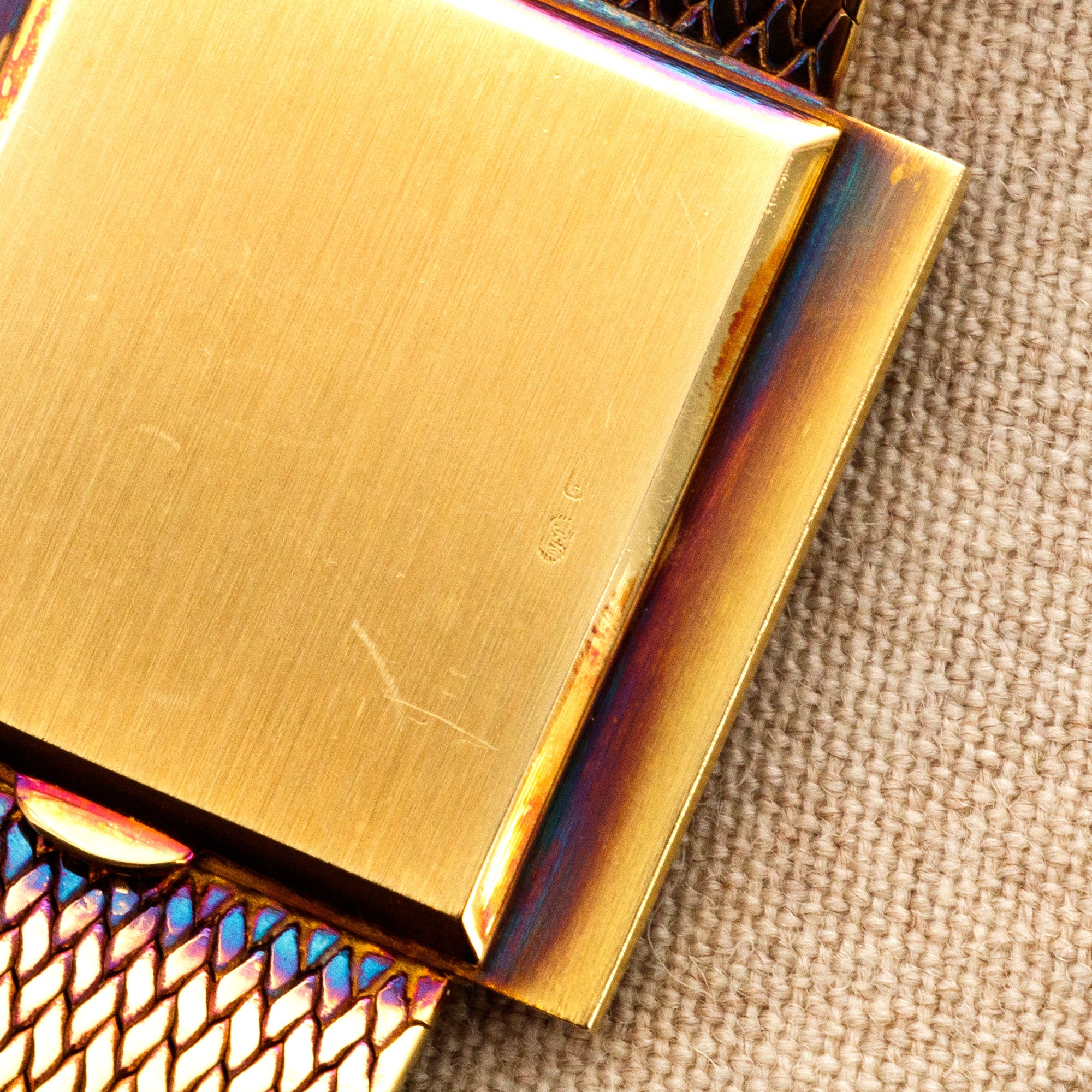Patek Philippe Yellow Gold Lapis Watch Ref. 3578 - Image 6