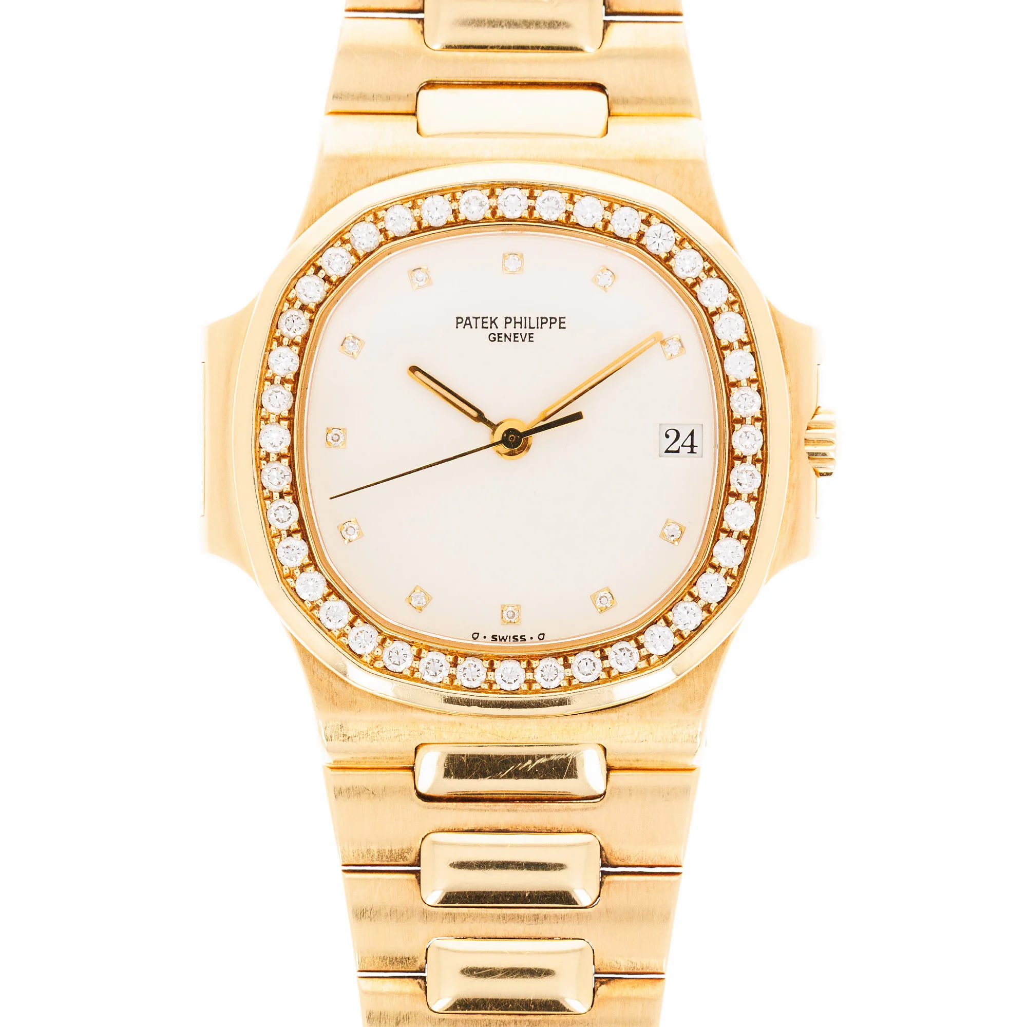 Patek Philippe Yellow Gold Nautilus Watch Ref. 3800