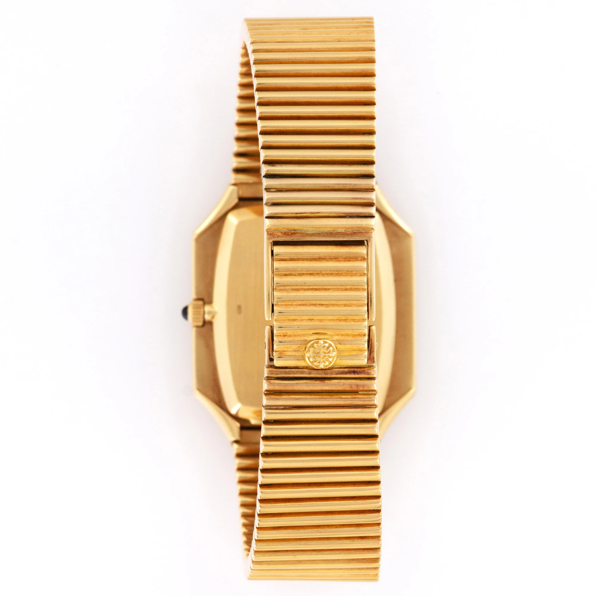 Patek Philippe Yellow Gold Onyx Watch, Ref. 3729 - Image 5