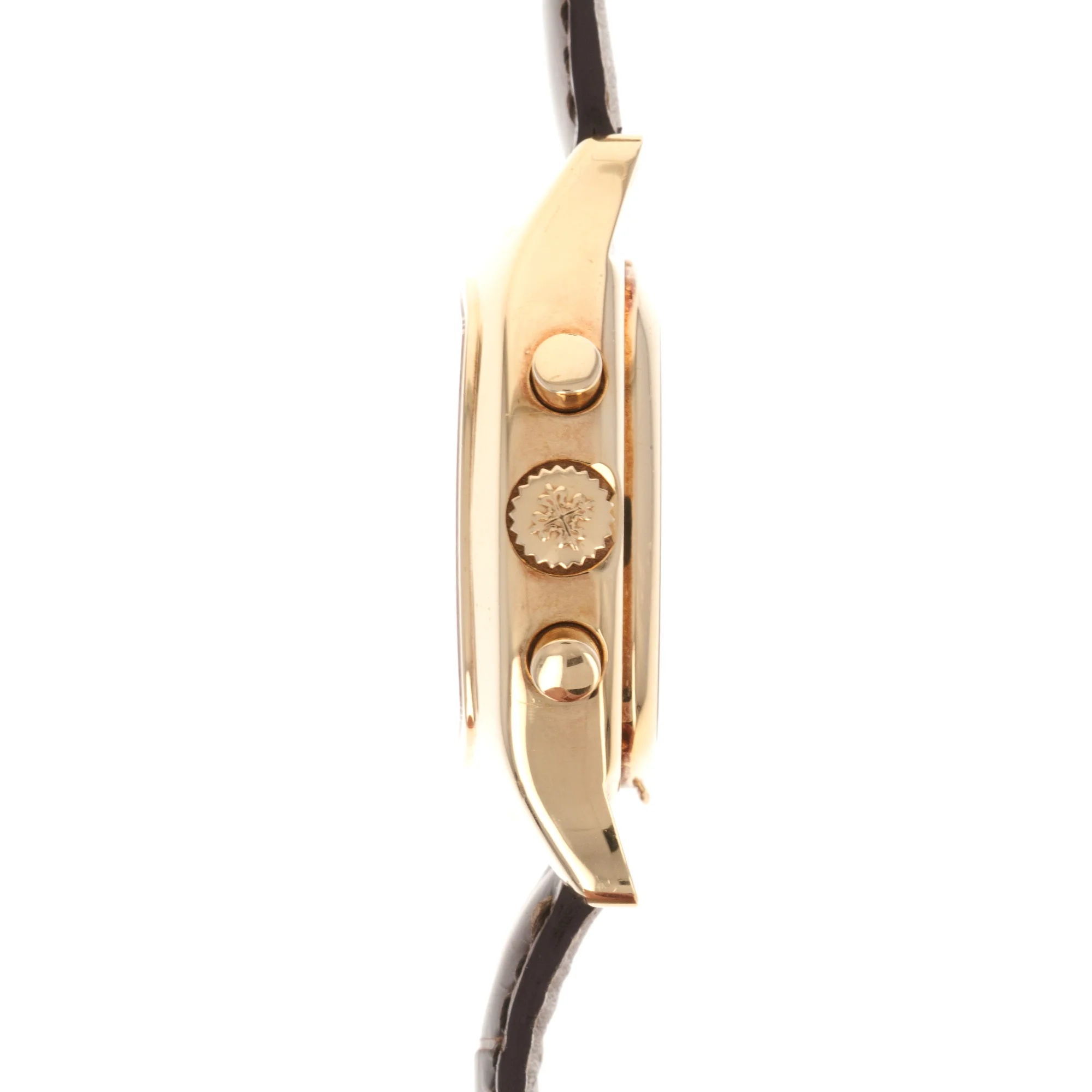Patek Philippe Yellow Gold Perpetual Calendar Chrono Watch Ref. 5020 - Image 3