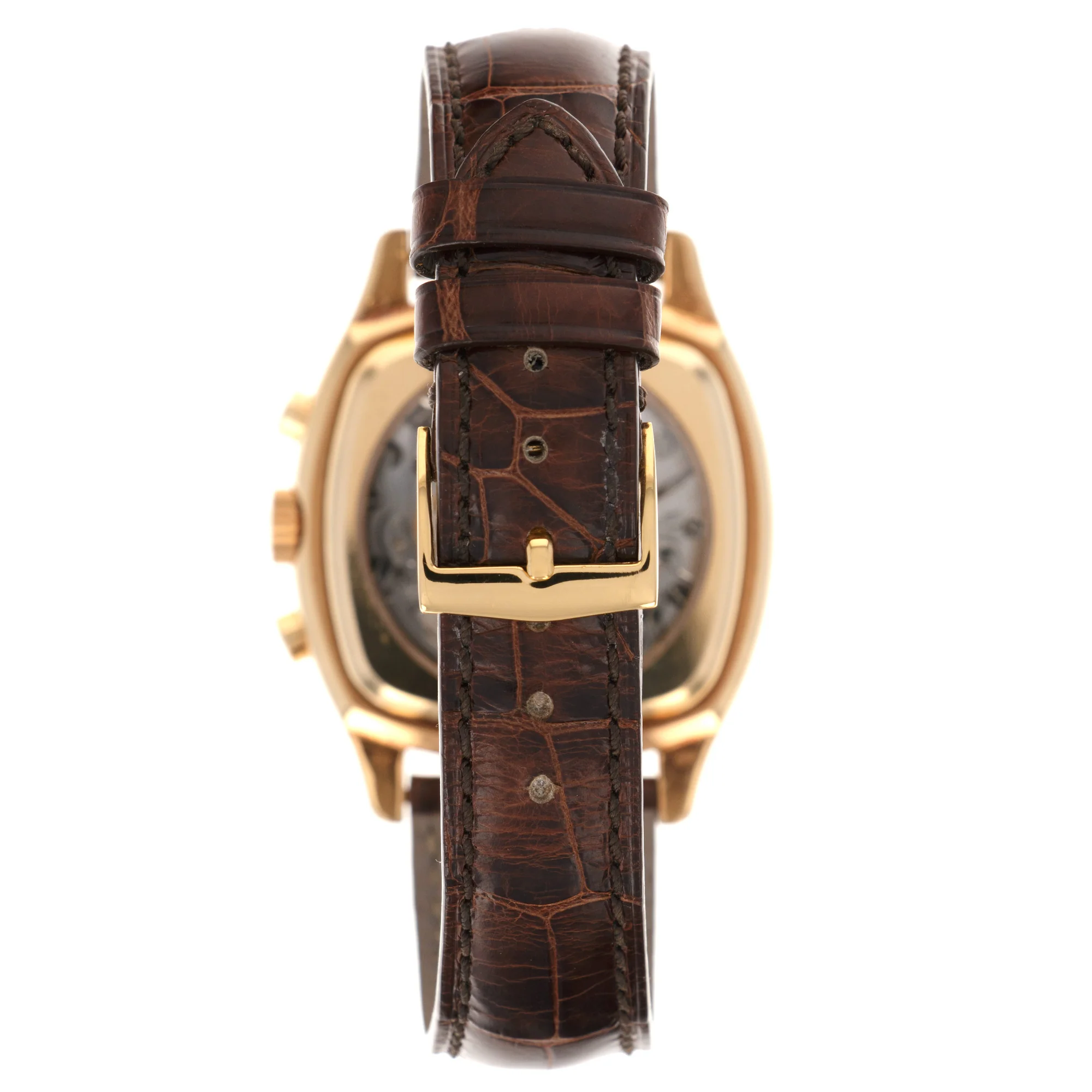 Patek Philippe Yellow Gold Perpetual Calendar Chrono Watch Ref. 5020 - Image 5