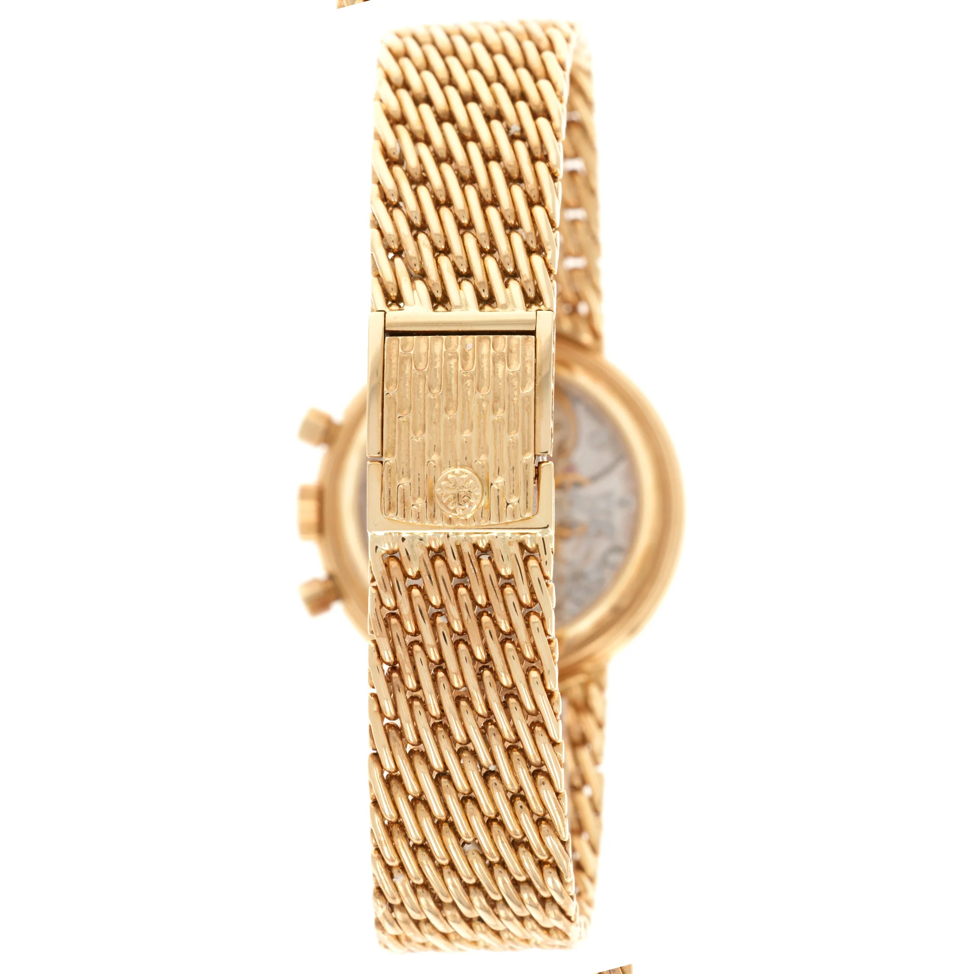 Patek Philippe Yellow Gold Perpetual Calendar Chronograph Watch Ref. 3970 - Image 9