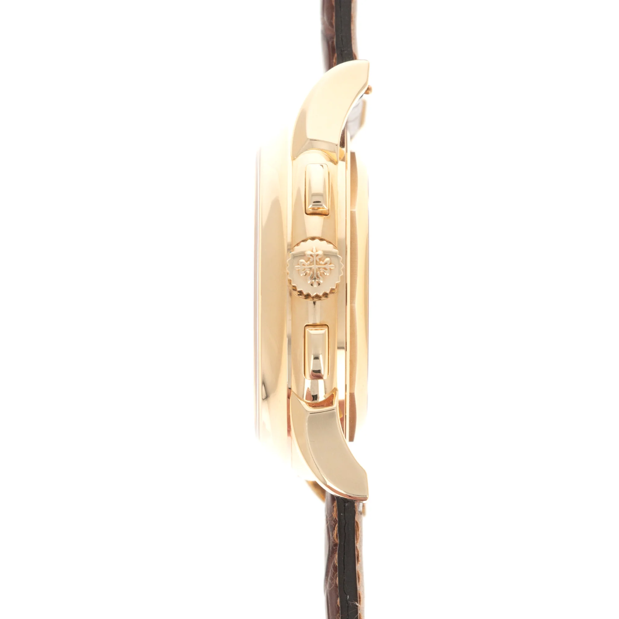 Patek Philippe Yellow Gold Perpetual Calendar Chronograph Watch Ref. 5970 - Image 3