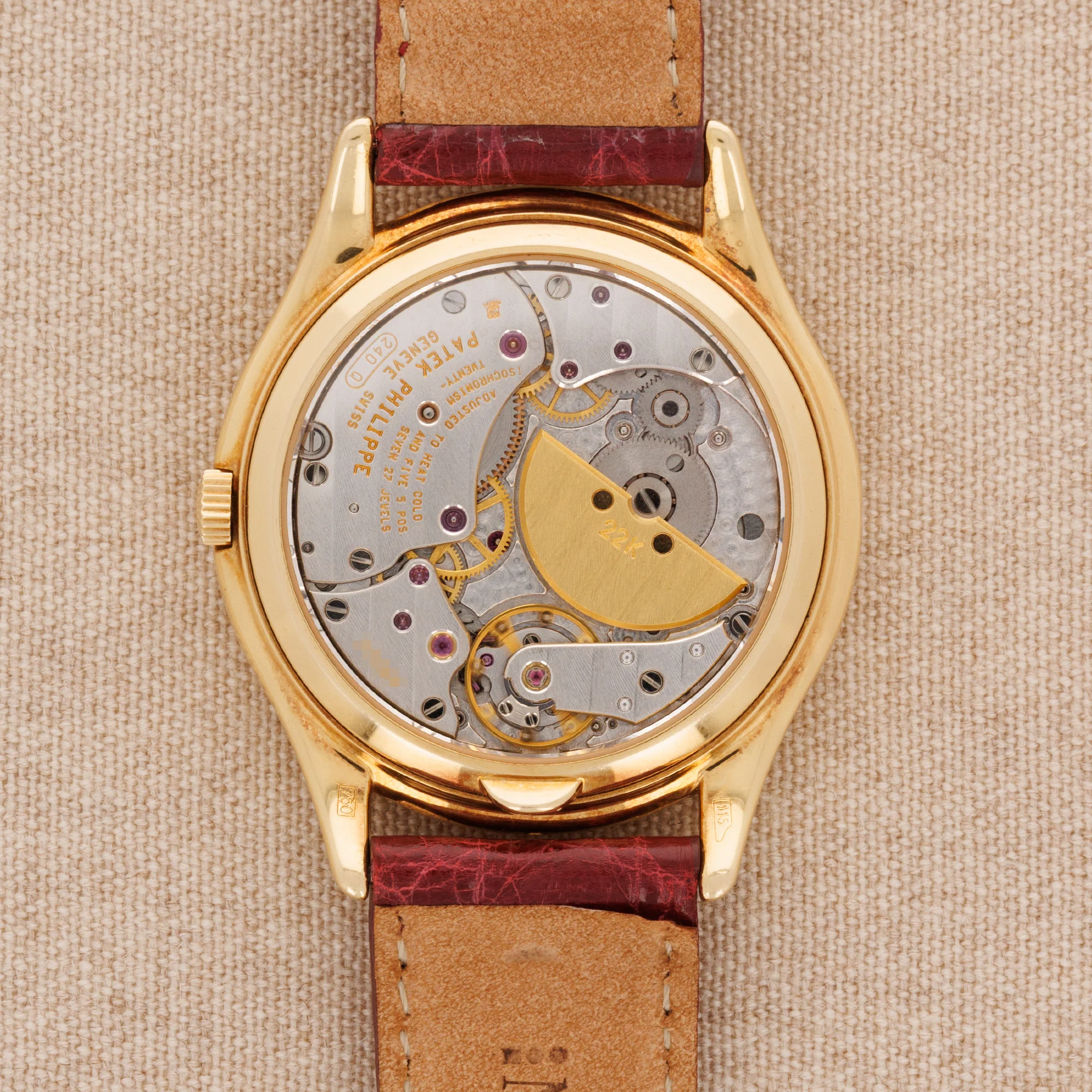 Patek Philippe Yellow Gold Perpetual Calendar Ref. 3940. Second Series Dial - Image 3