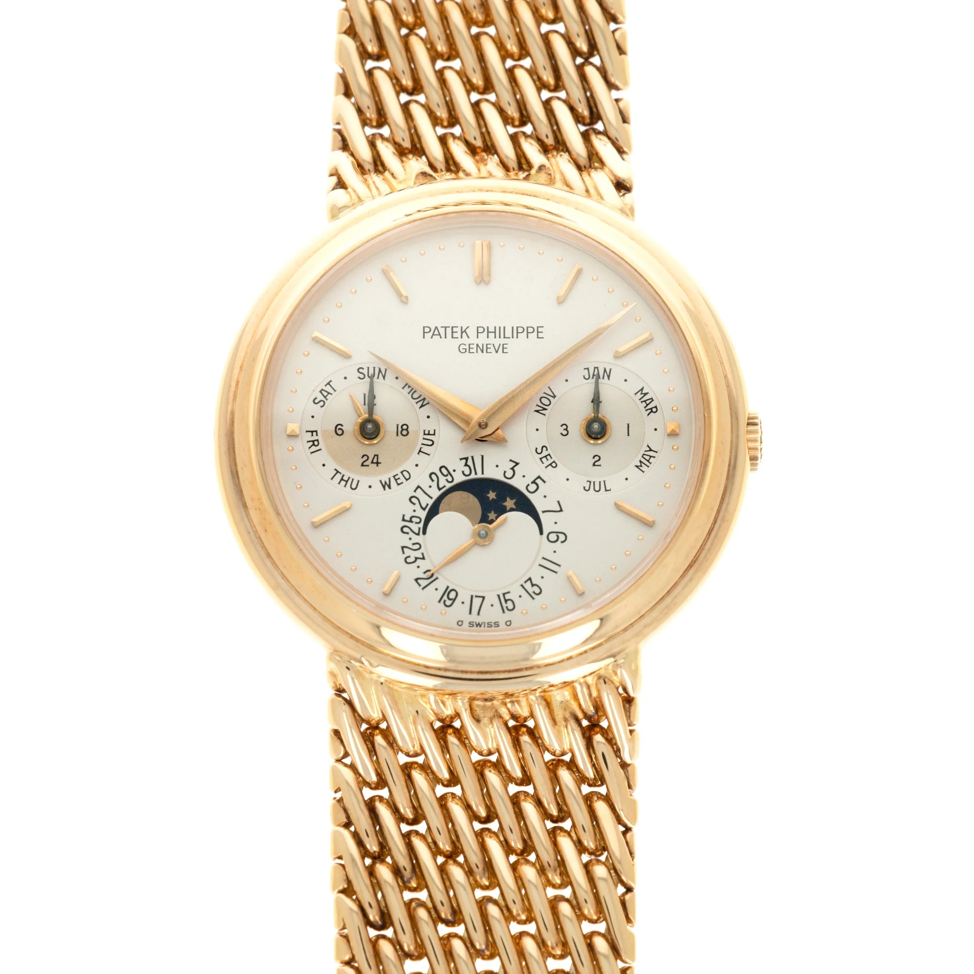 Patek Philippe Yellow Gold Perpetual Calendar Ref. 3945