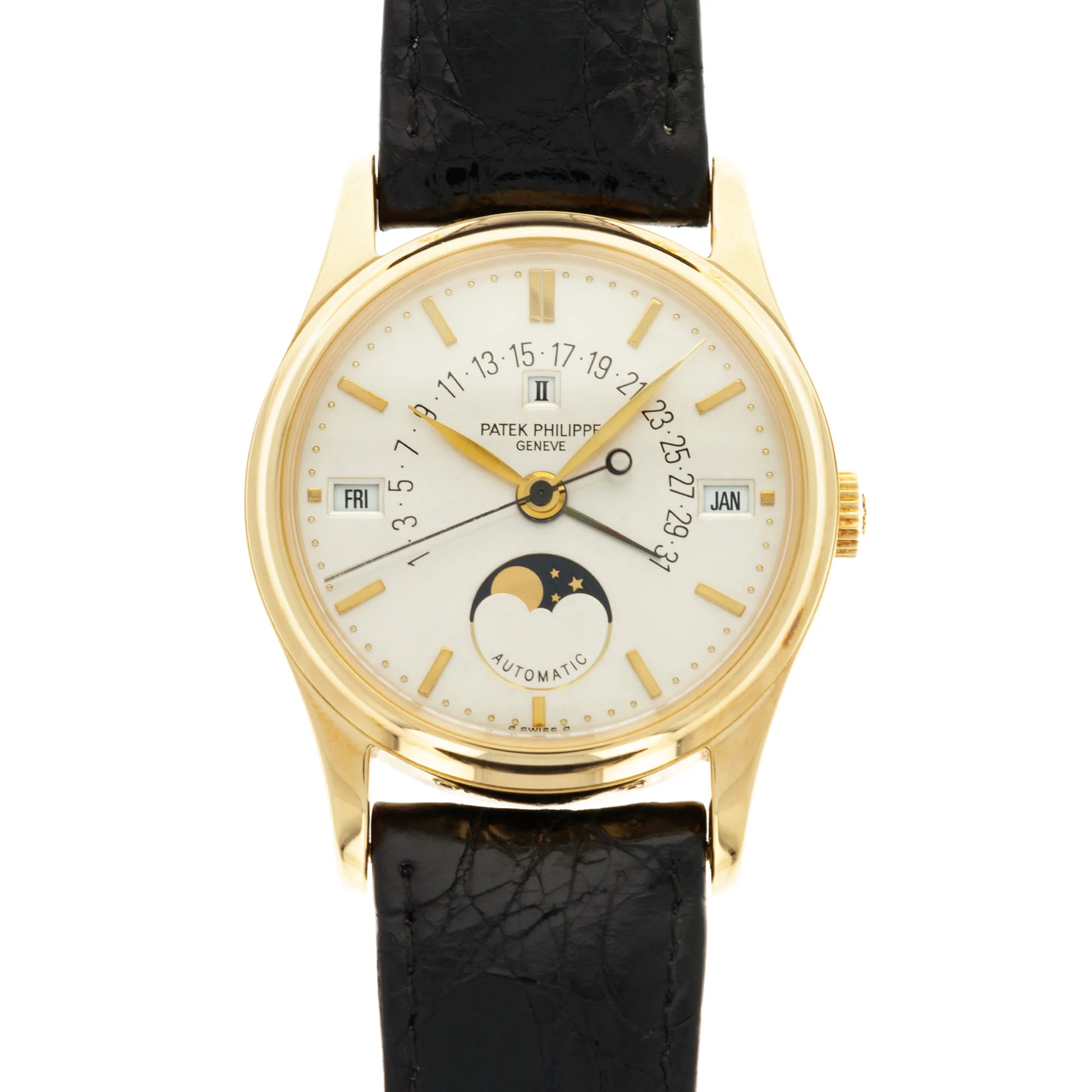 Patek Philippe Yellow Gold Perpetual Calendar Retrograde Watch Ref. 5050