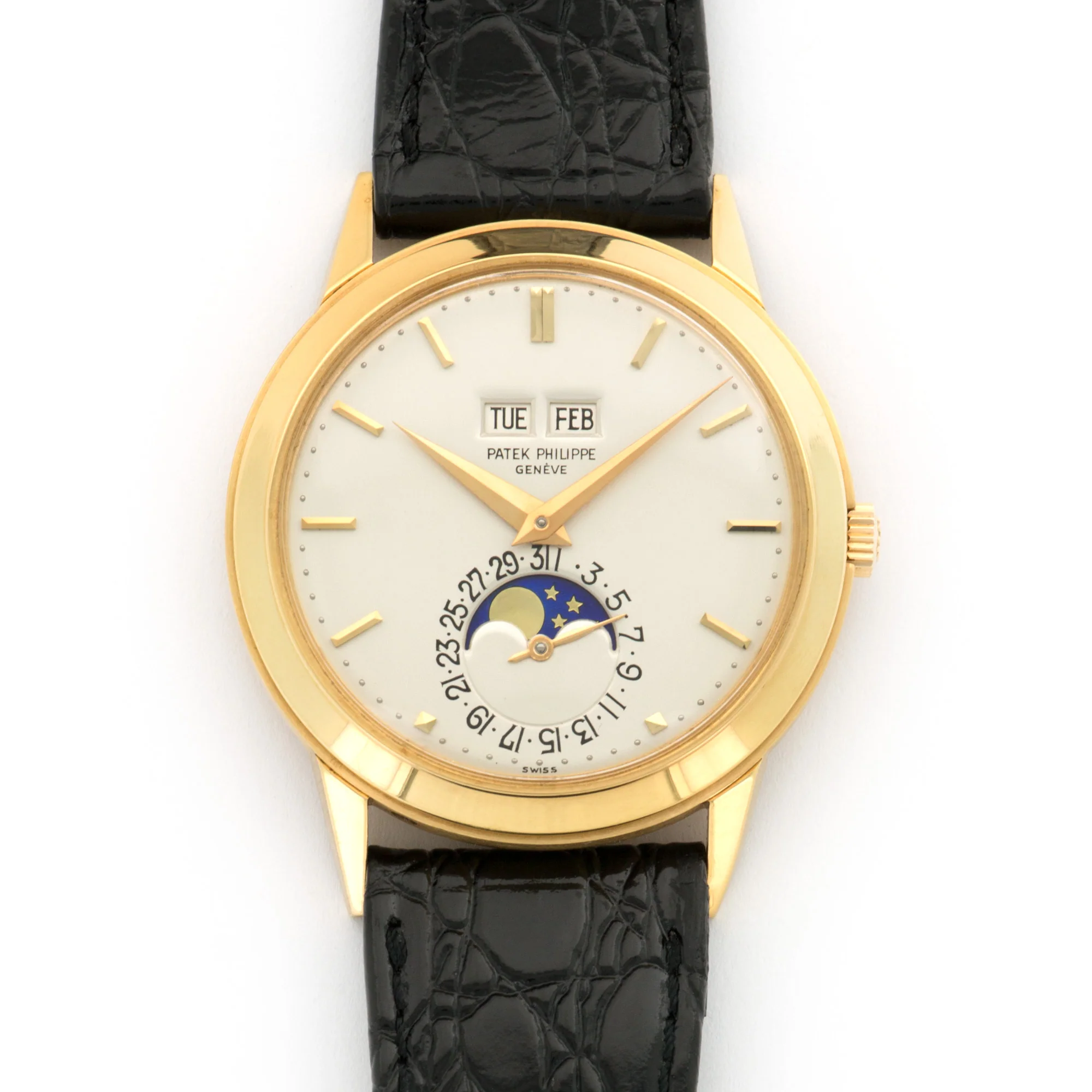 Patek Philippe Yellow Gold Perpetual Calendar Watch Ref. 3448
