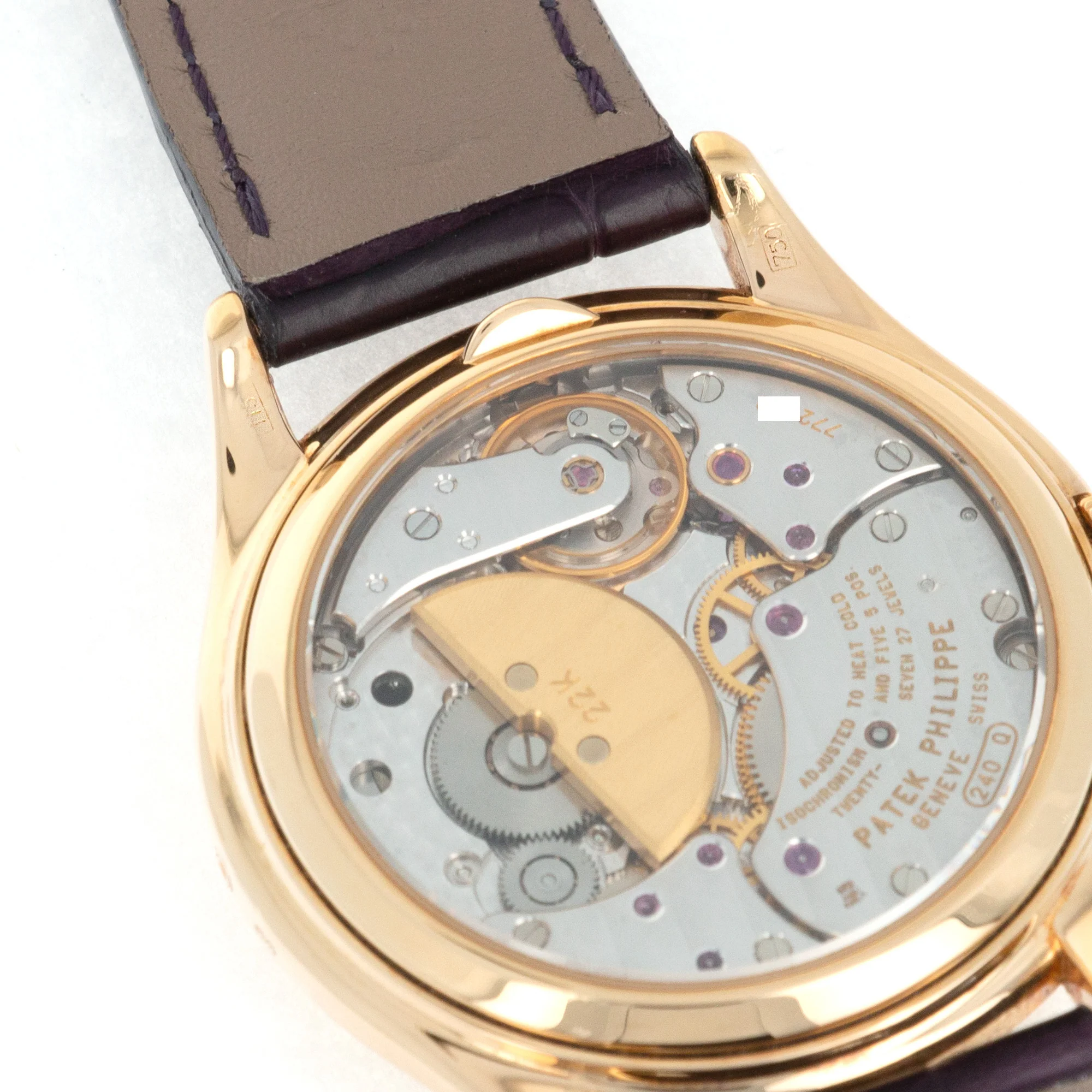 Patek Philippe Yellow Gold Perpetual Calendar Watch Ref. 3940 - Image 8