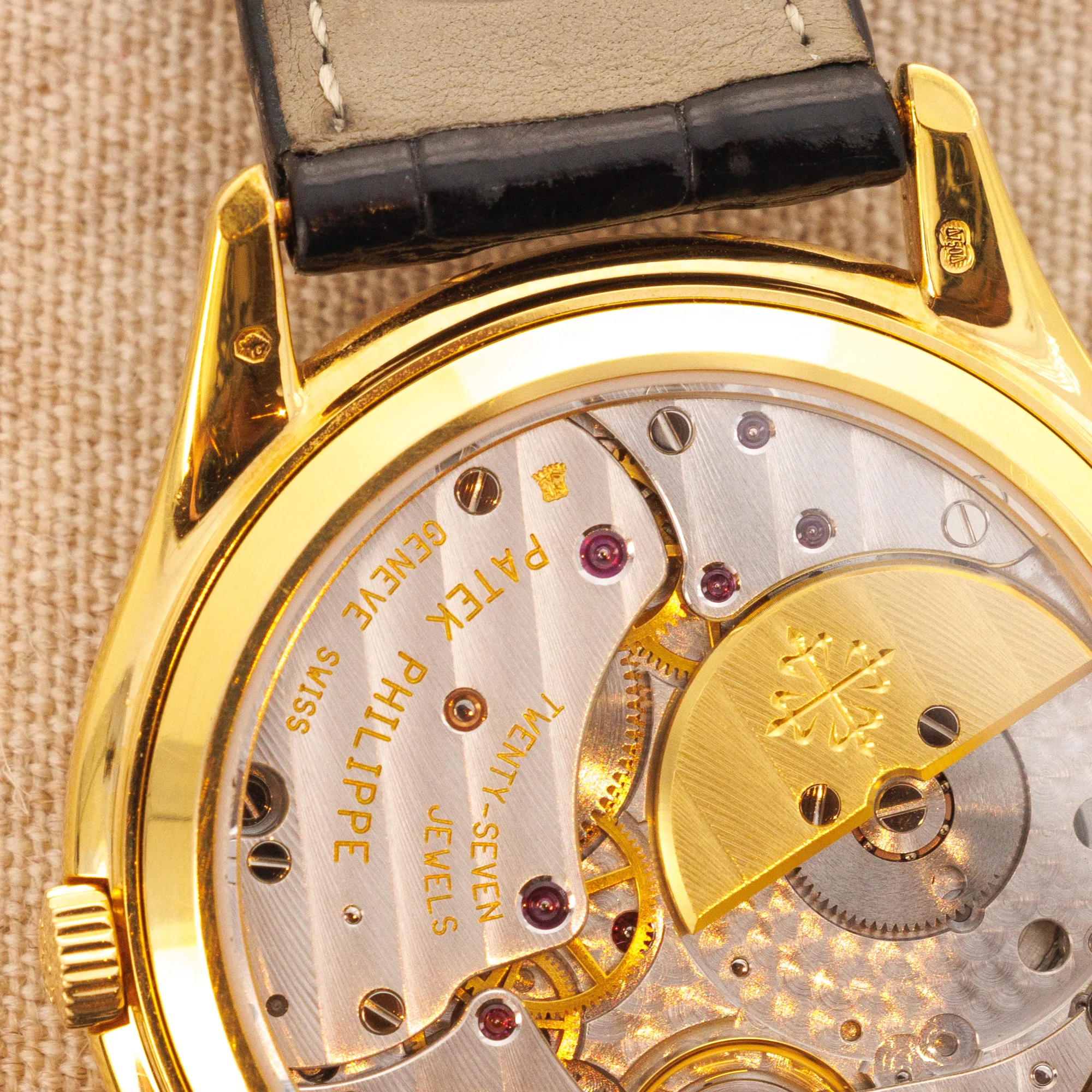 Patek Philippe Yellow Gold Perpetual Calendar Watch Ref. 3940 - Image 6