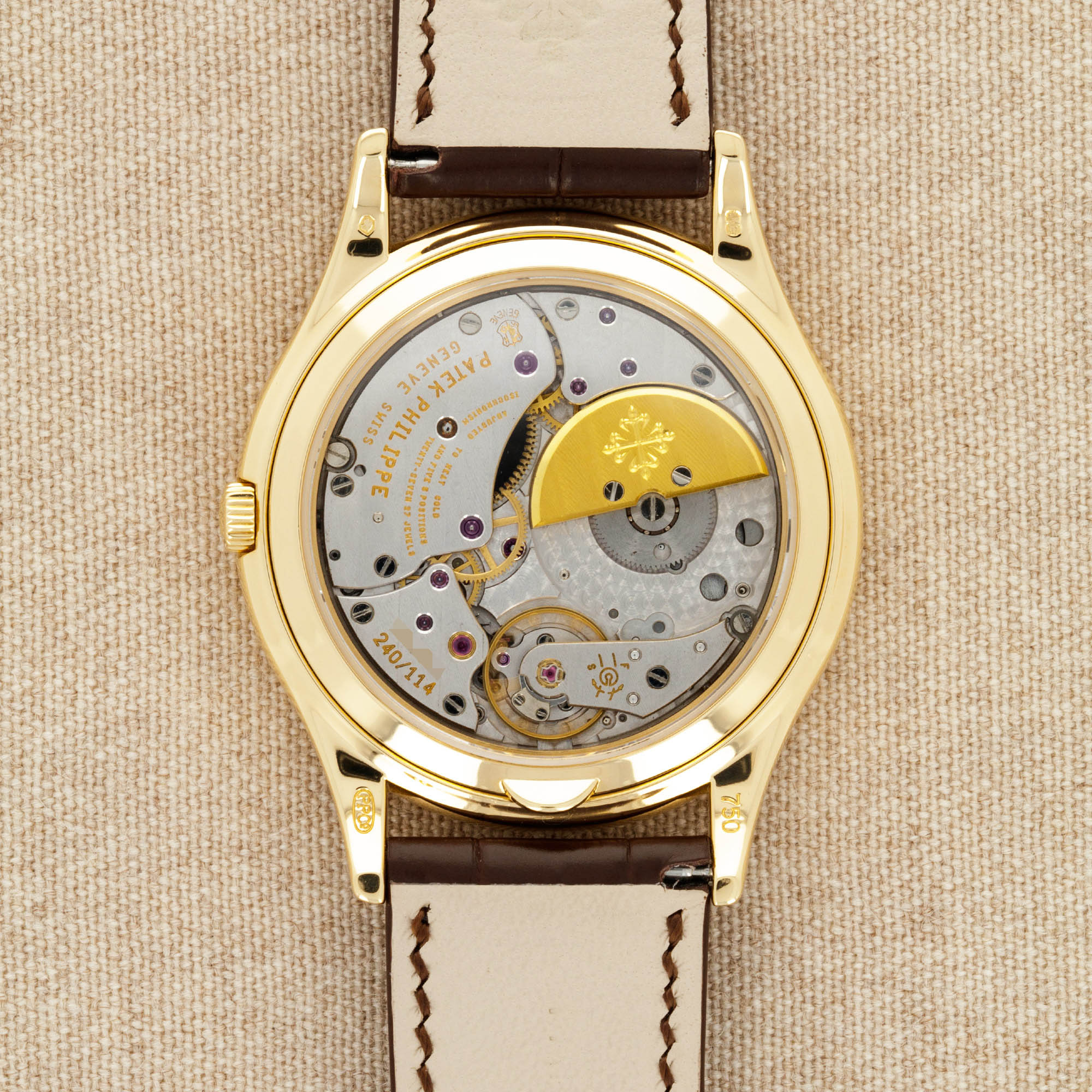 Patek Philippe Yellow Gold Perpetual Calendar Watch Ref. 5140 - Image 5