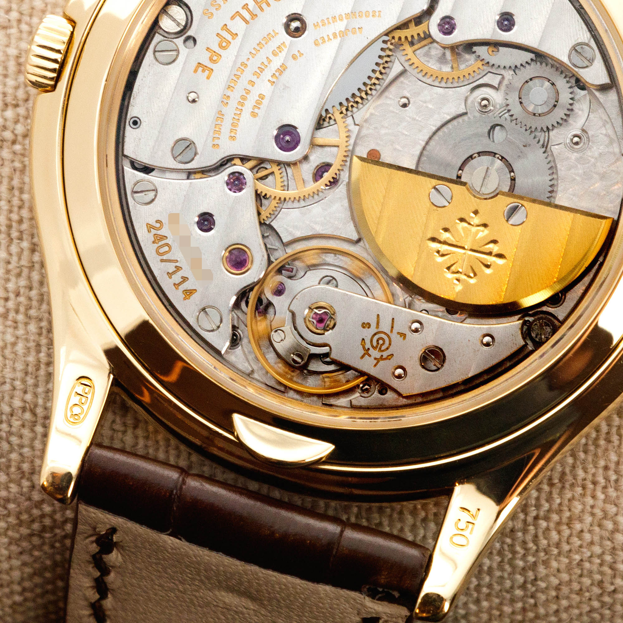 Patek Philippe Yellow Gold Perpetual Calendar Watch Ref. 5140 - Image 6