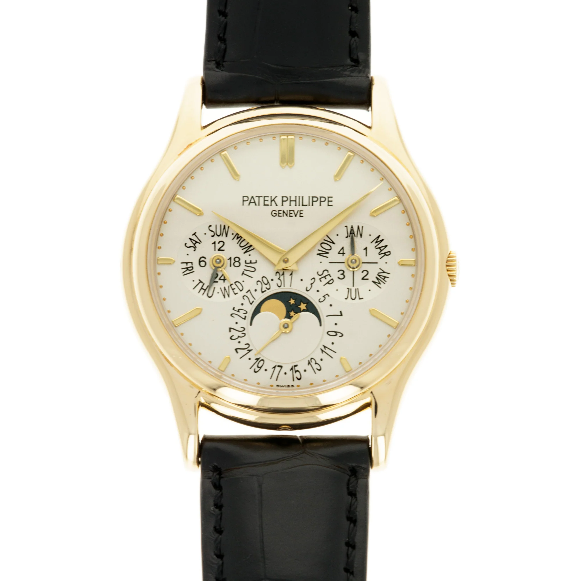 Patek Philippe Yellow Gold Perpetual Calendar Watch Ref. 5140