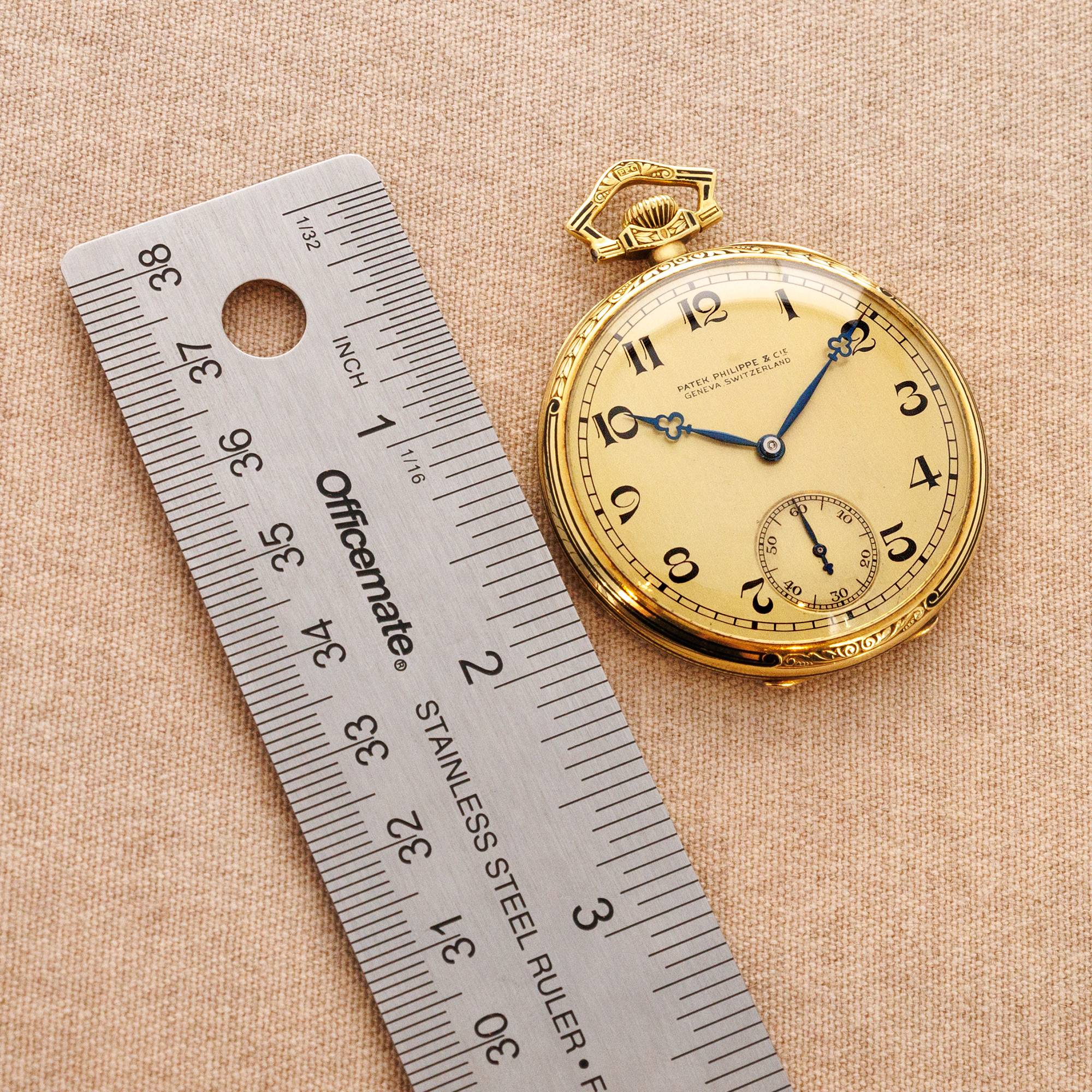 Patek Philippe Yellow Gold Pocket Watch - Image 4