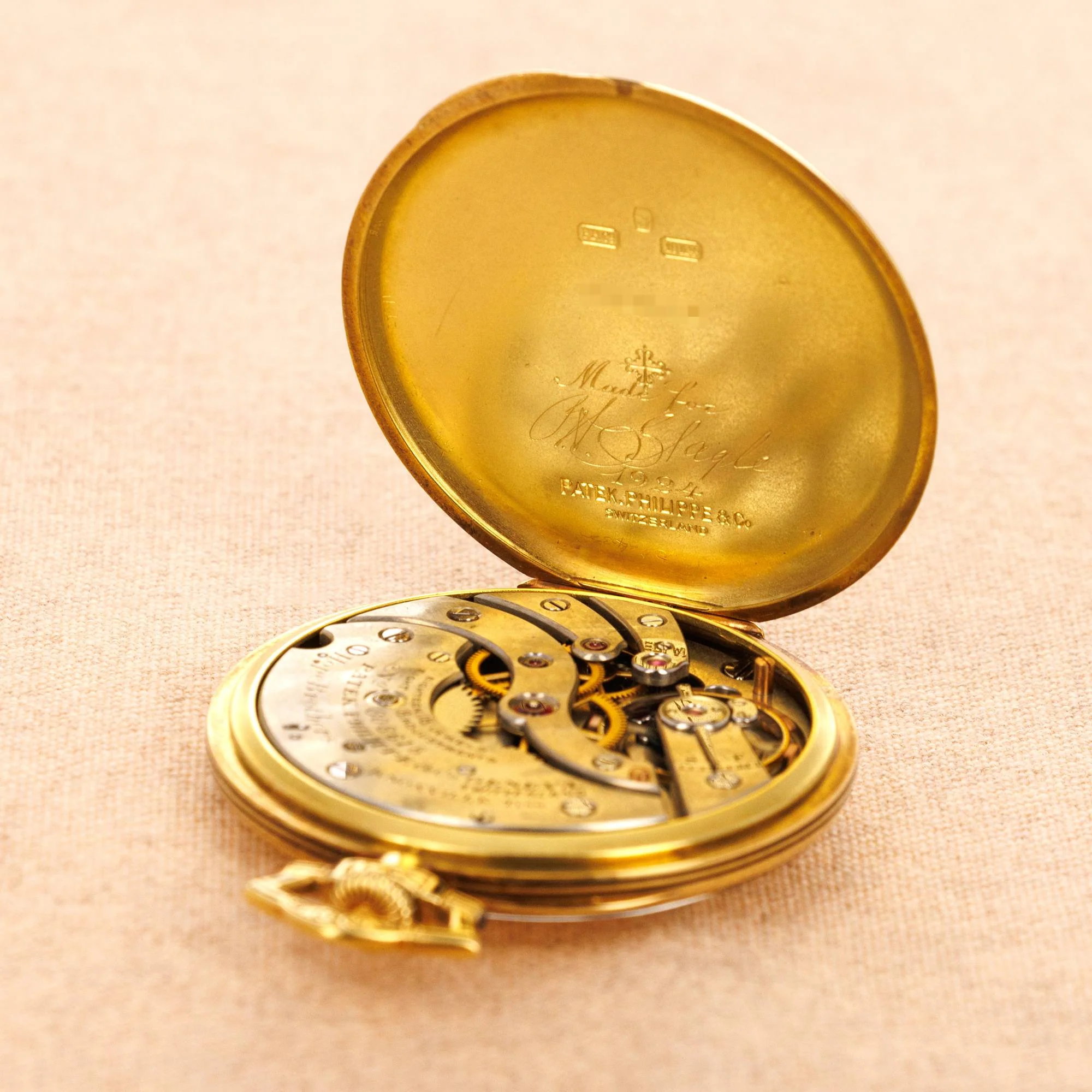 Patek Philippe Yellow Gold Pocket Watch - Image 5