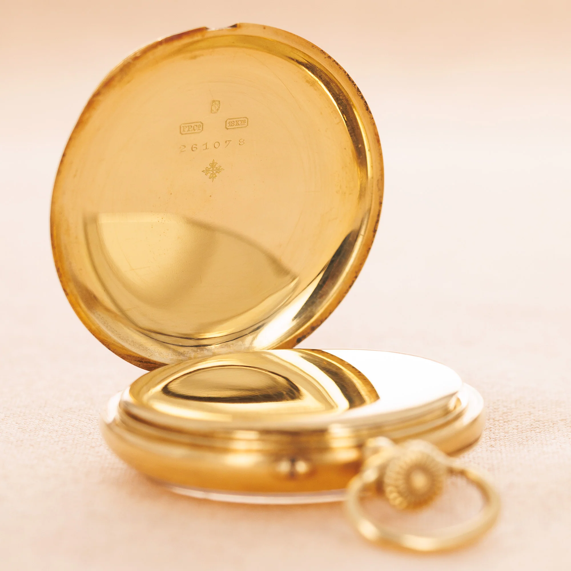 Patek Philippe Yellow Gold Pocket Watch - Image 4