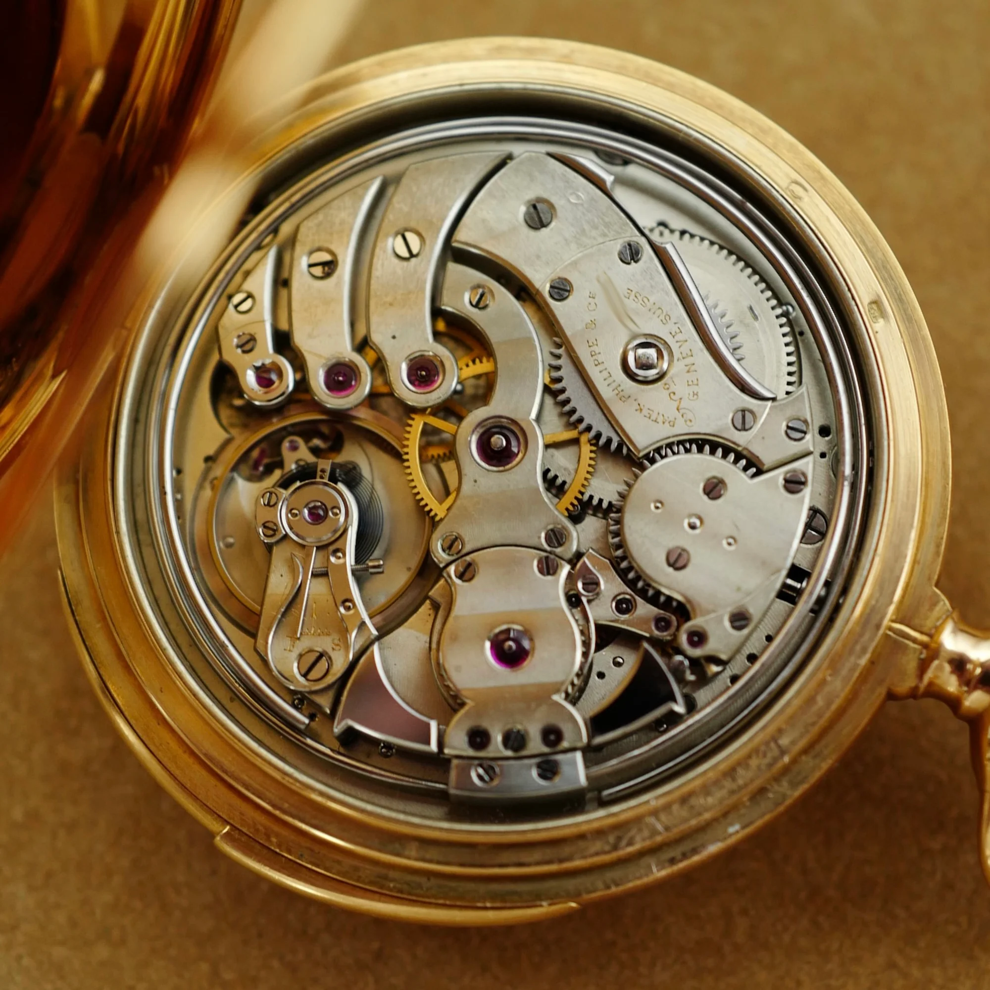 Patek Philippe Yellow Gold Pocket Watch Minute Repeater, Circa 1905 - Image 3