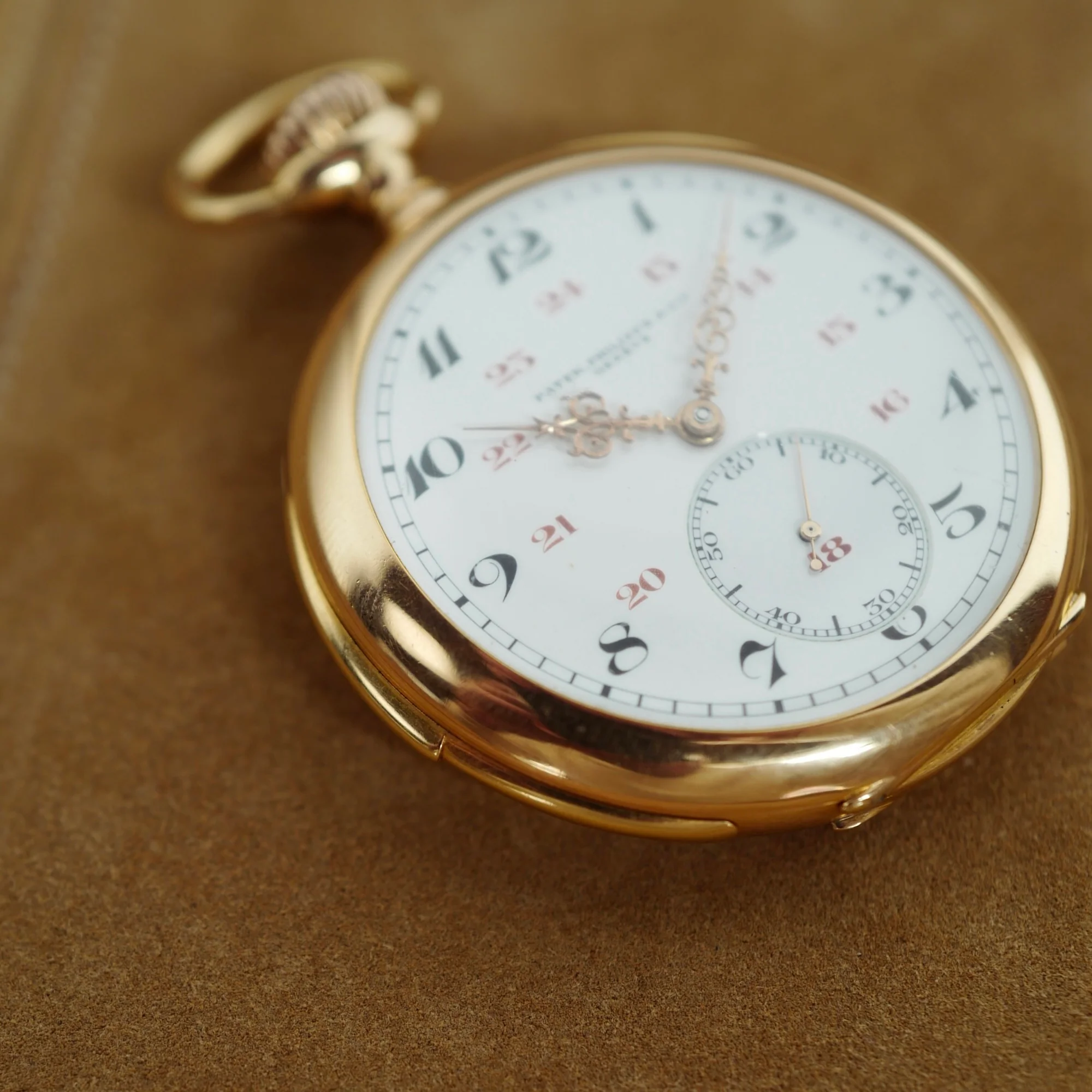 Patek Philippe Yellow Gold Pocket Watch Minute Repeater, Circa 1905 - Image 6