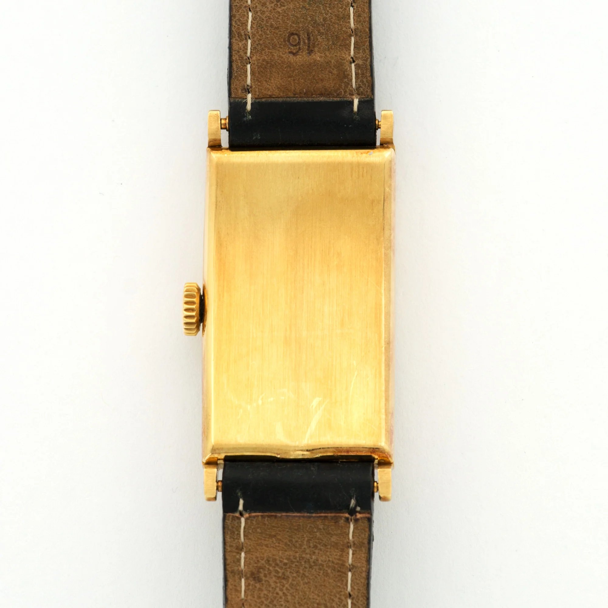 Patek Philippe Yellow Gold Rectangular Tank Watch Ref. 425 - Image 4