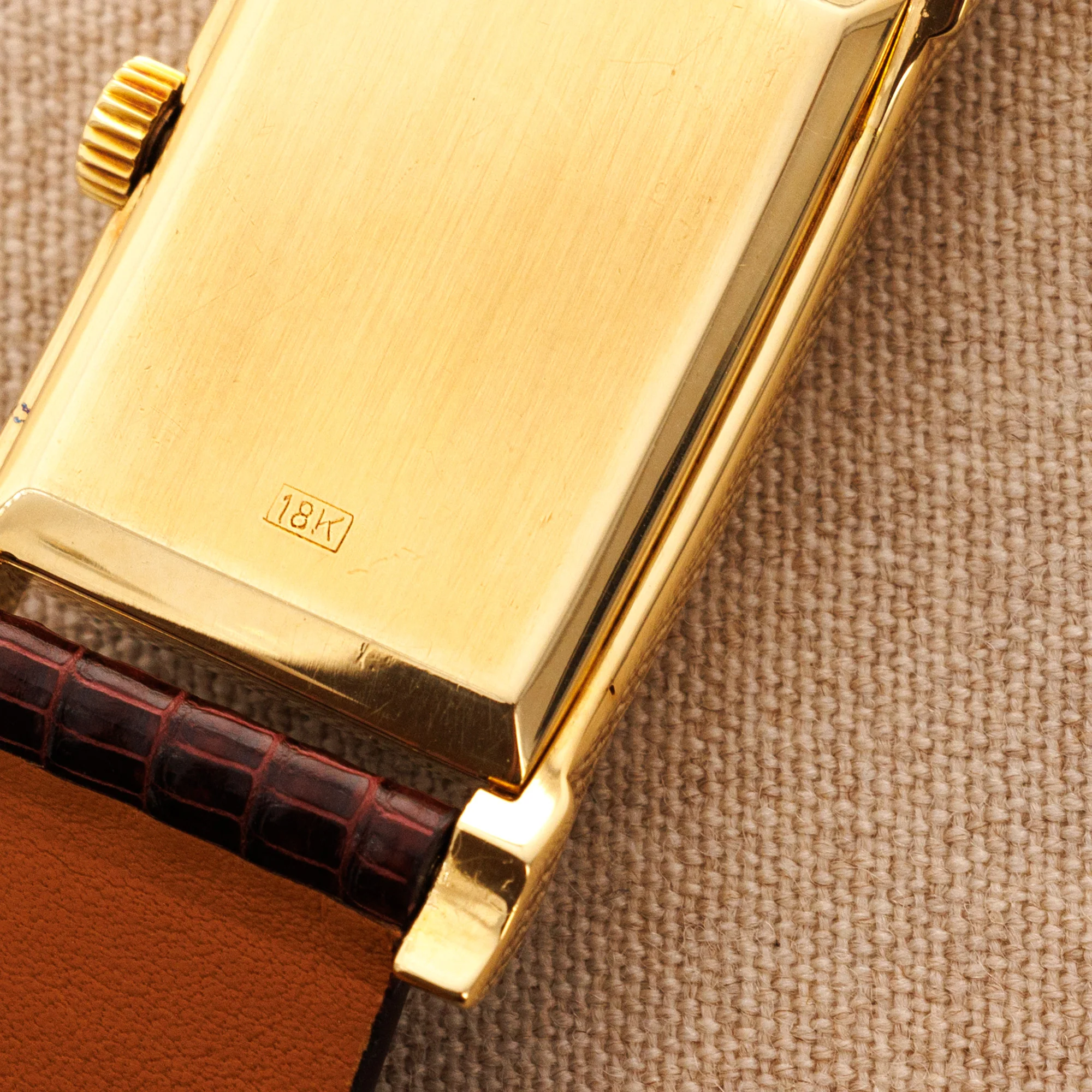 Patek Philippe Yellow Gold Rectangular Watch Ref. 2415 - Image 7