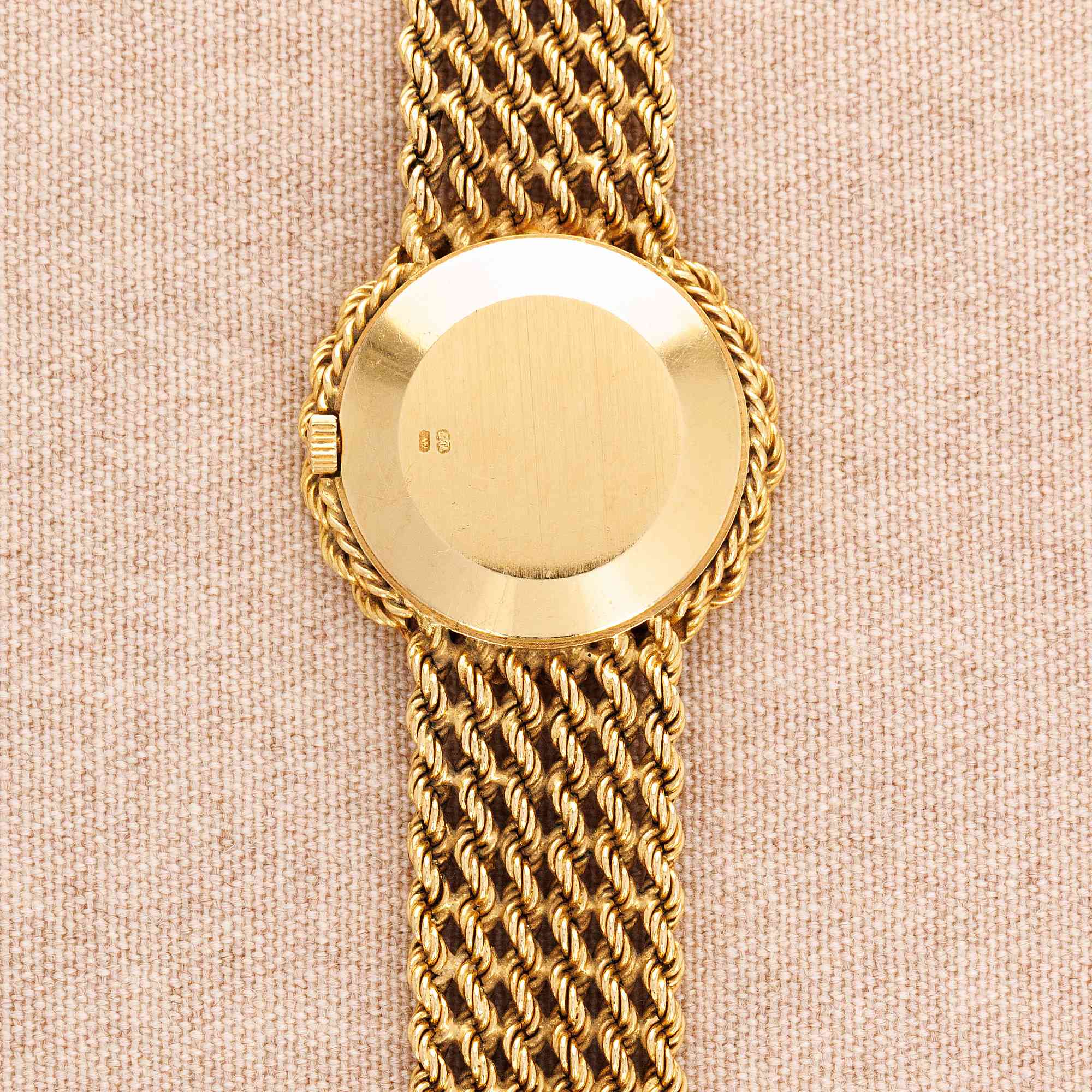 Patek Philippe Yellow Gold Tigerseye Watch Ref. 4282 - Image 3