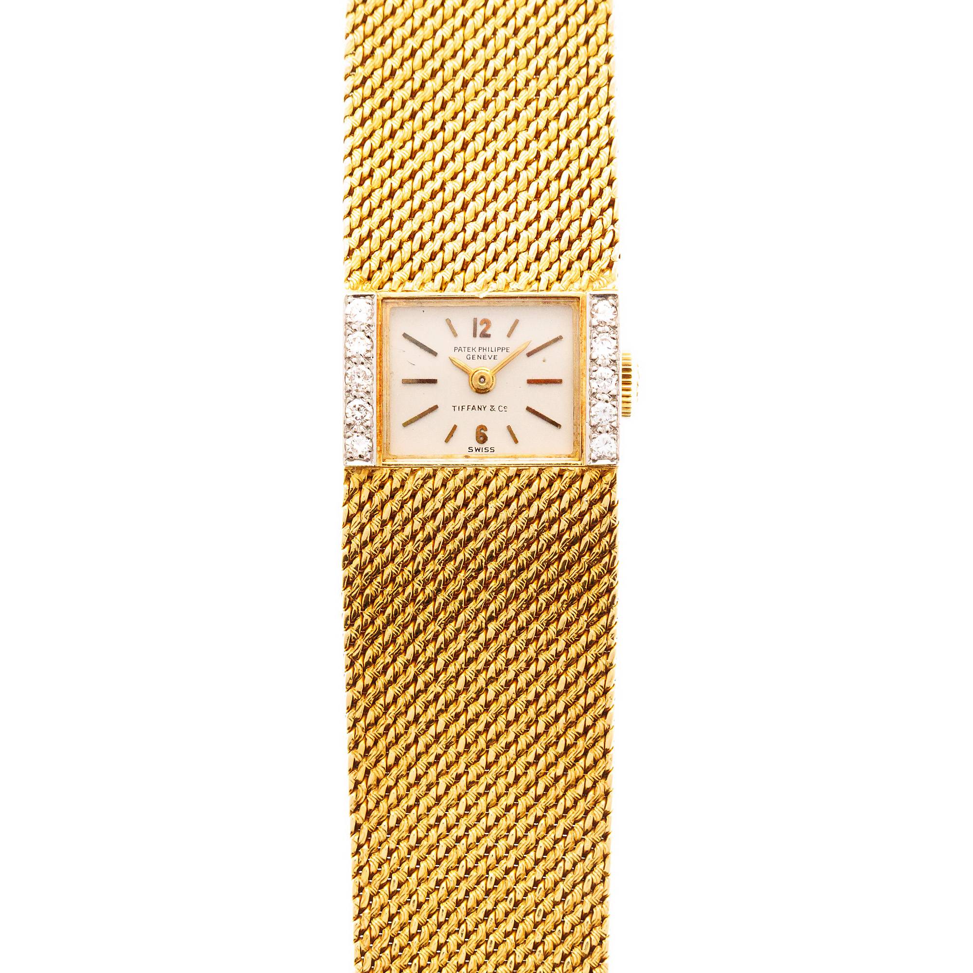 Patek Philippe Yellow Gold Vintage Watch Ref. 3319 Retailed by Tiffany & Co.