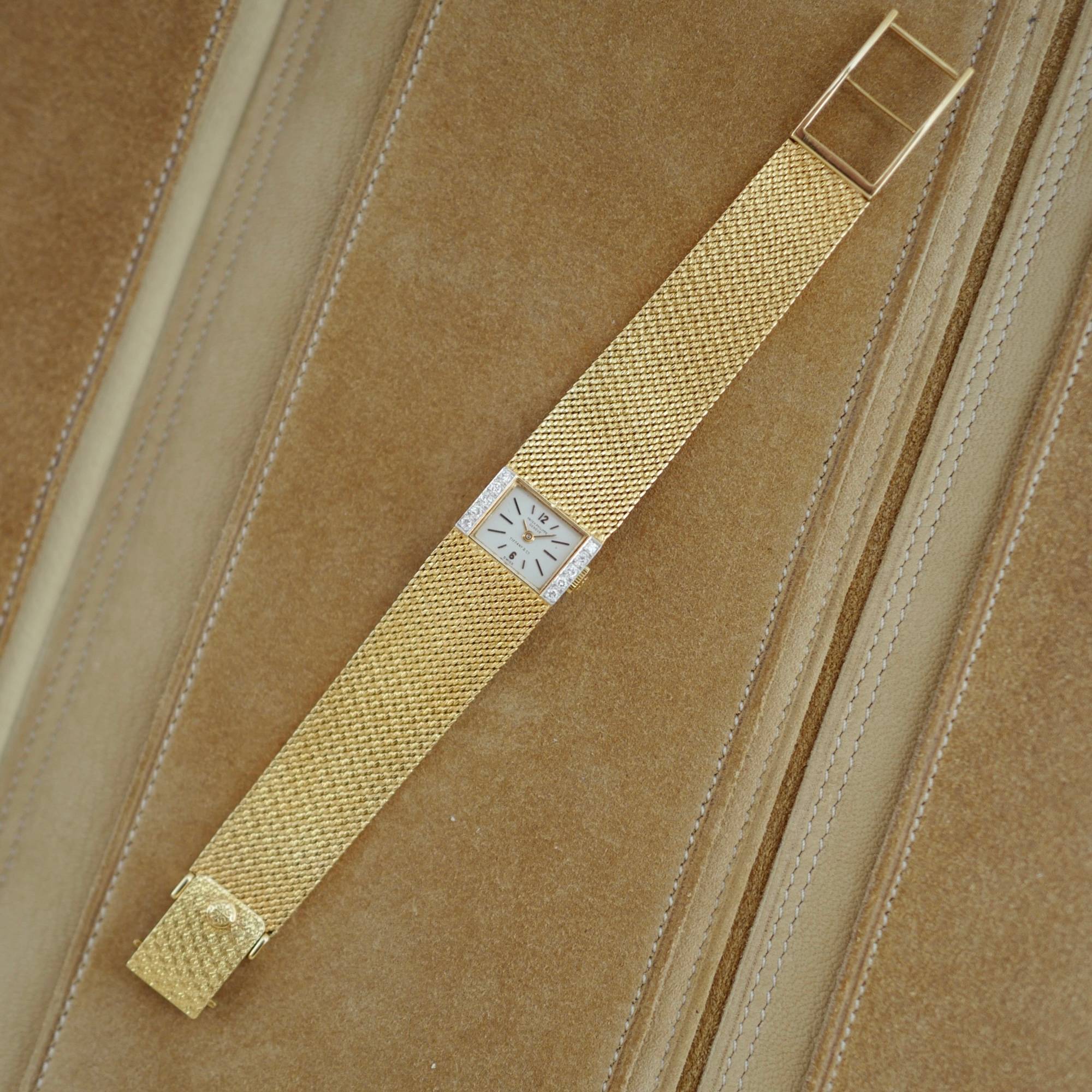 Patek Philippe Yellow Gold Vintage Watch Ref. 3319 Retailed by Tiffany & Co. - Image 8
