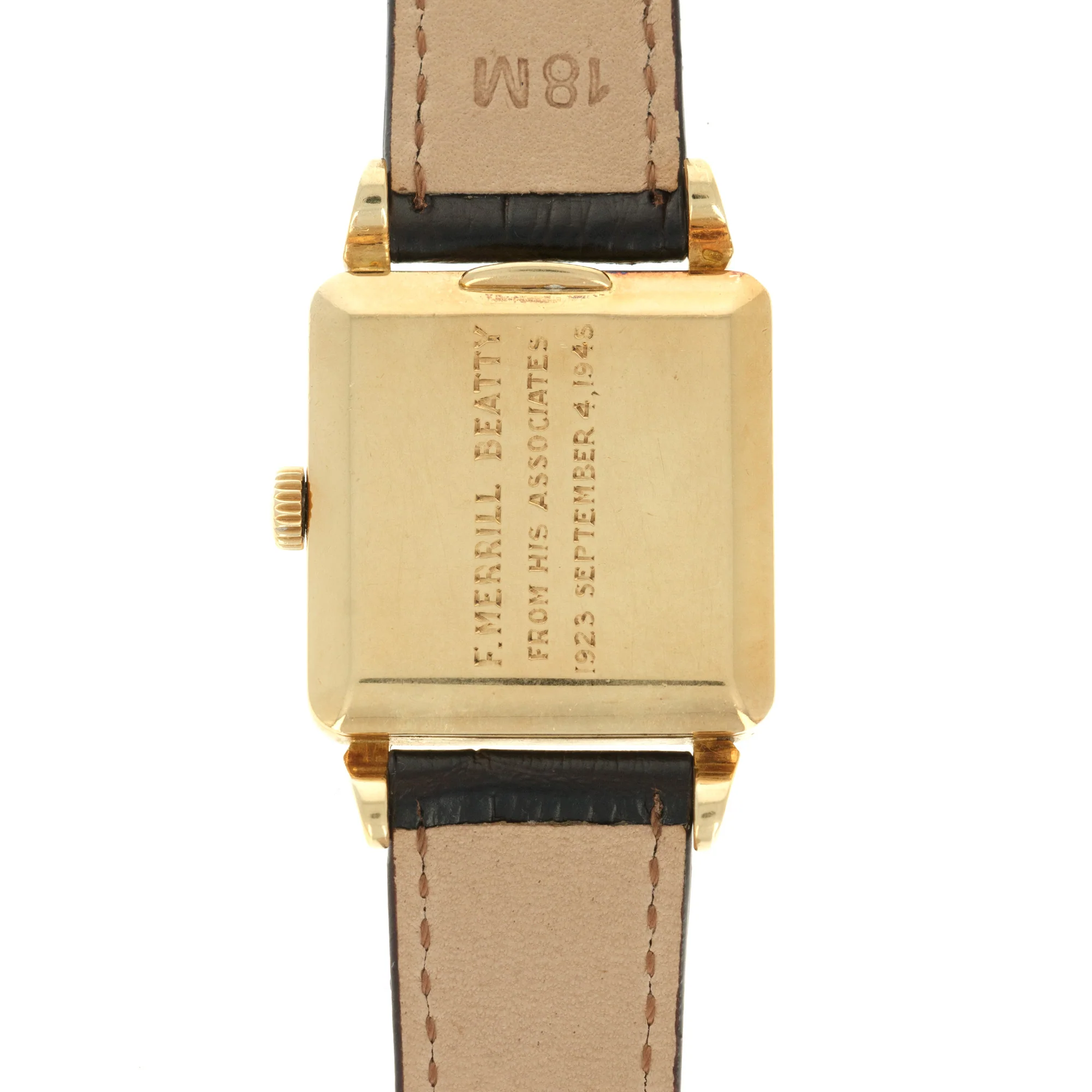 Patek Philippe Yellow Gold Watch Ref. 2422, Retailed by Tiffany & Co. - Image 4