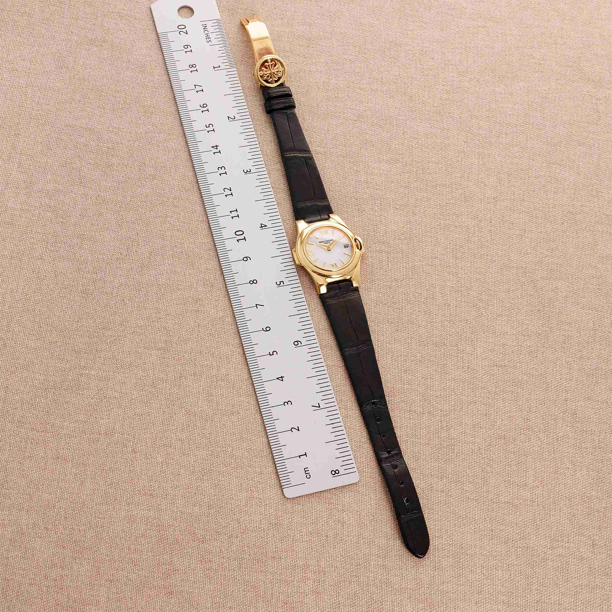 Patek Philippe Yellow Gold Watch Ref. 4890 - Image 8
