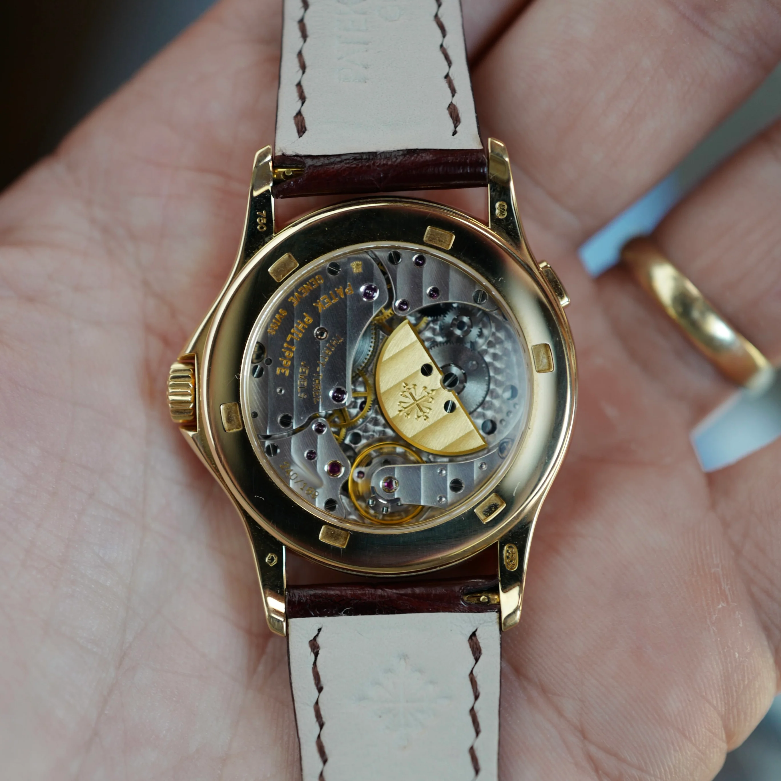 Patek Philippe Yellow Gold World Time Watch Ref. 5110 - Image 7