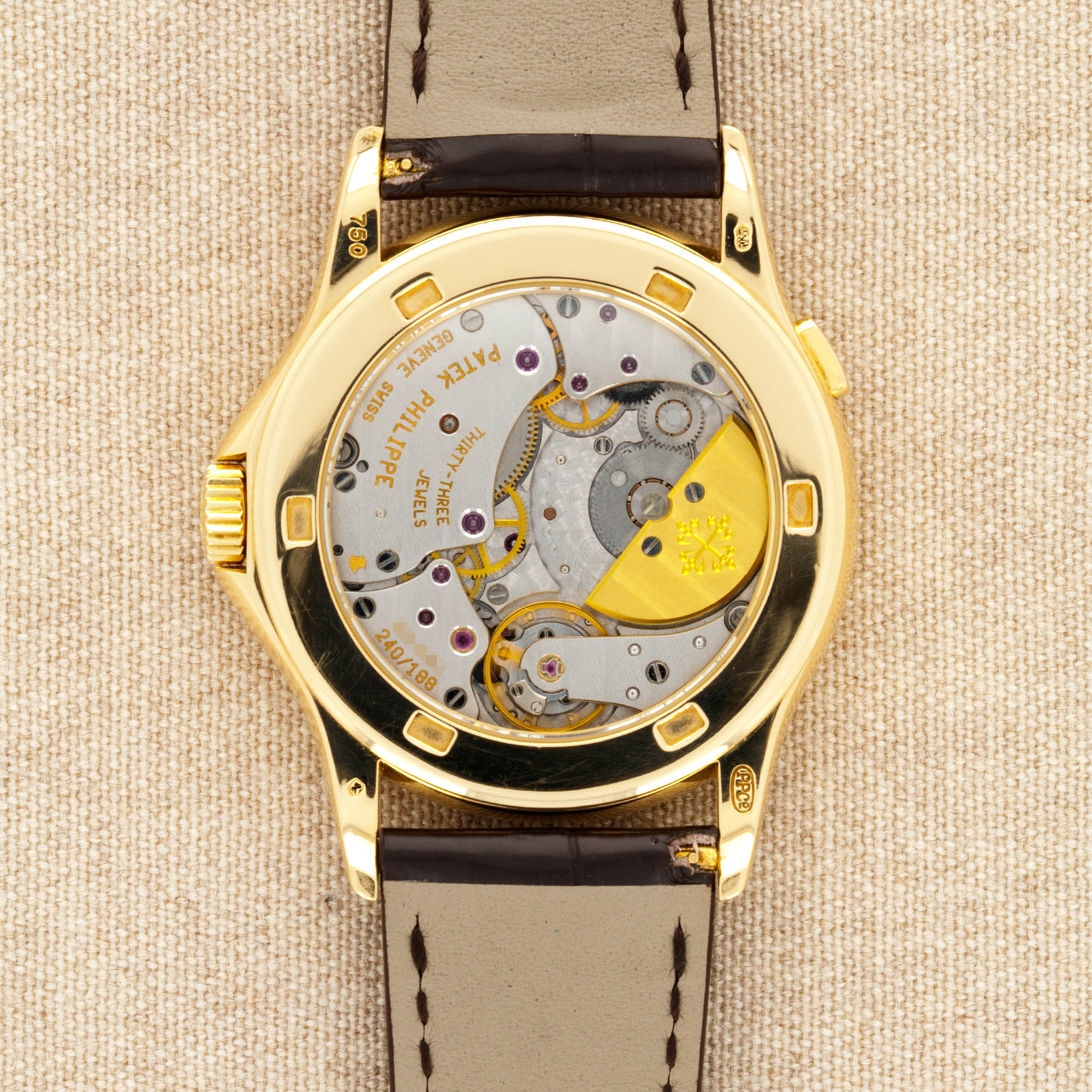 Patek Philippe Yellow Gold World Time Watch Ref. 5110 - Image 5