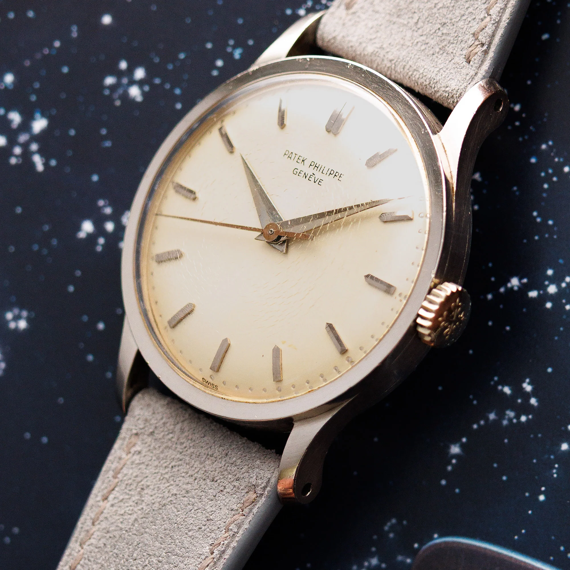 Patek White Gold Calatrava Watch Ref. 570 - Image 2