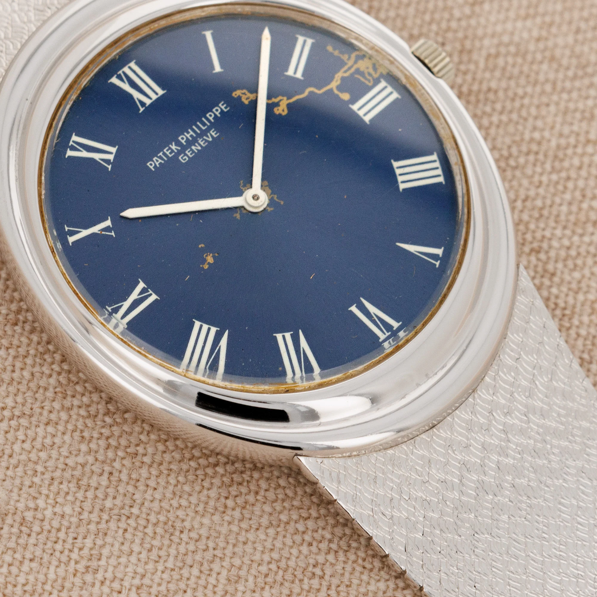 Patek White Gold Golden Ellipse Watch Ref. 3594 - Image 4