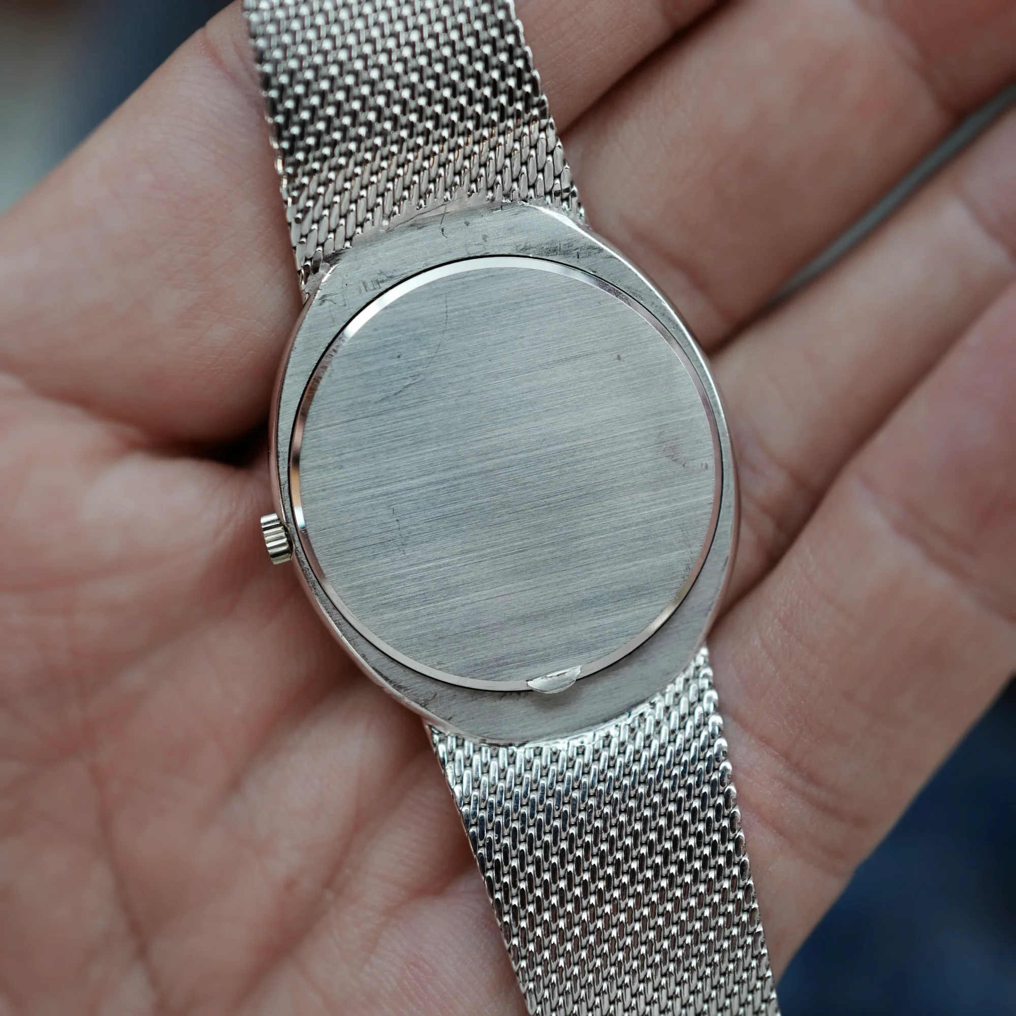 Patek White Gold Golden Ellipse Watch Ref. 3594 - Image 9