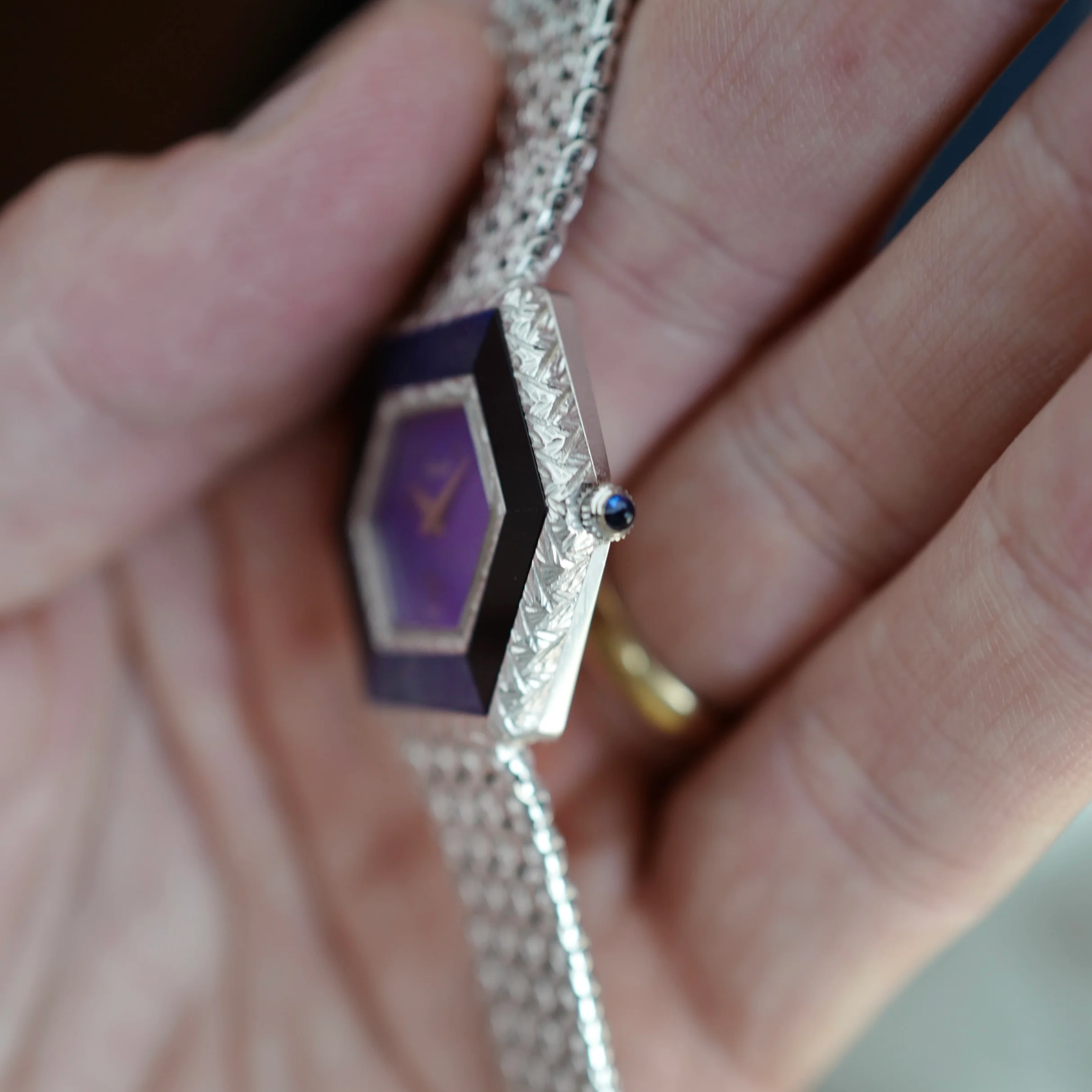 Piaget Lapis, Onyx and Sodalite Hexagon Watch (NEW ARRIVAL) - Image 5