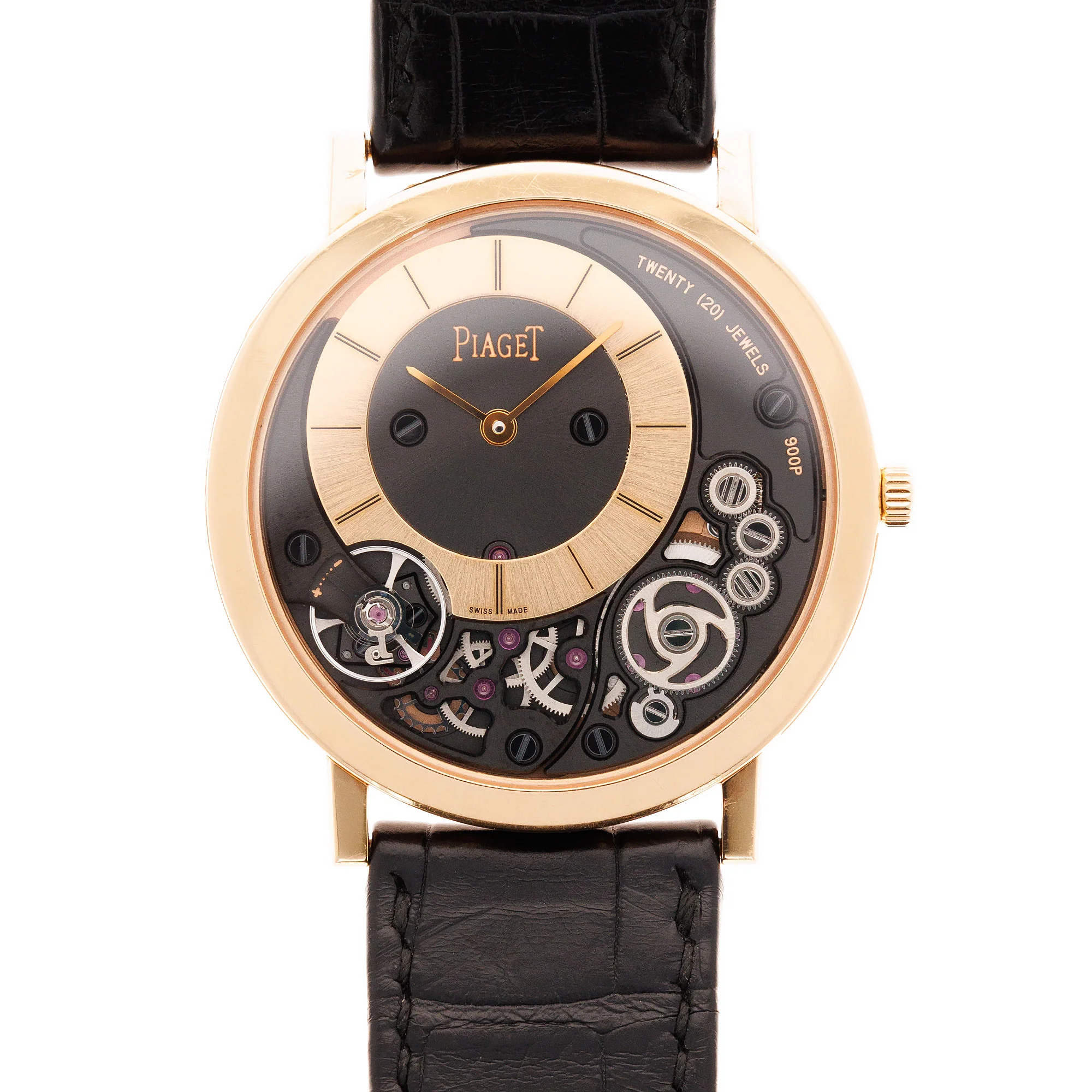 Piaget Rose Gold Altiplano Skeleton Watch Ref. G0A41011