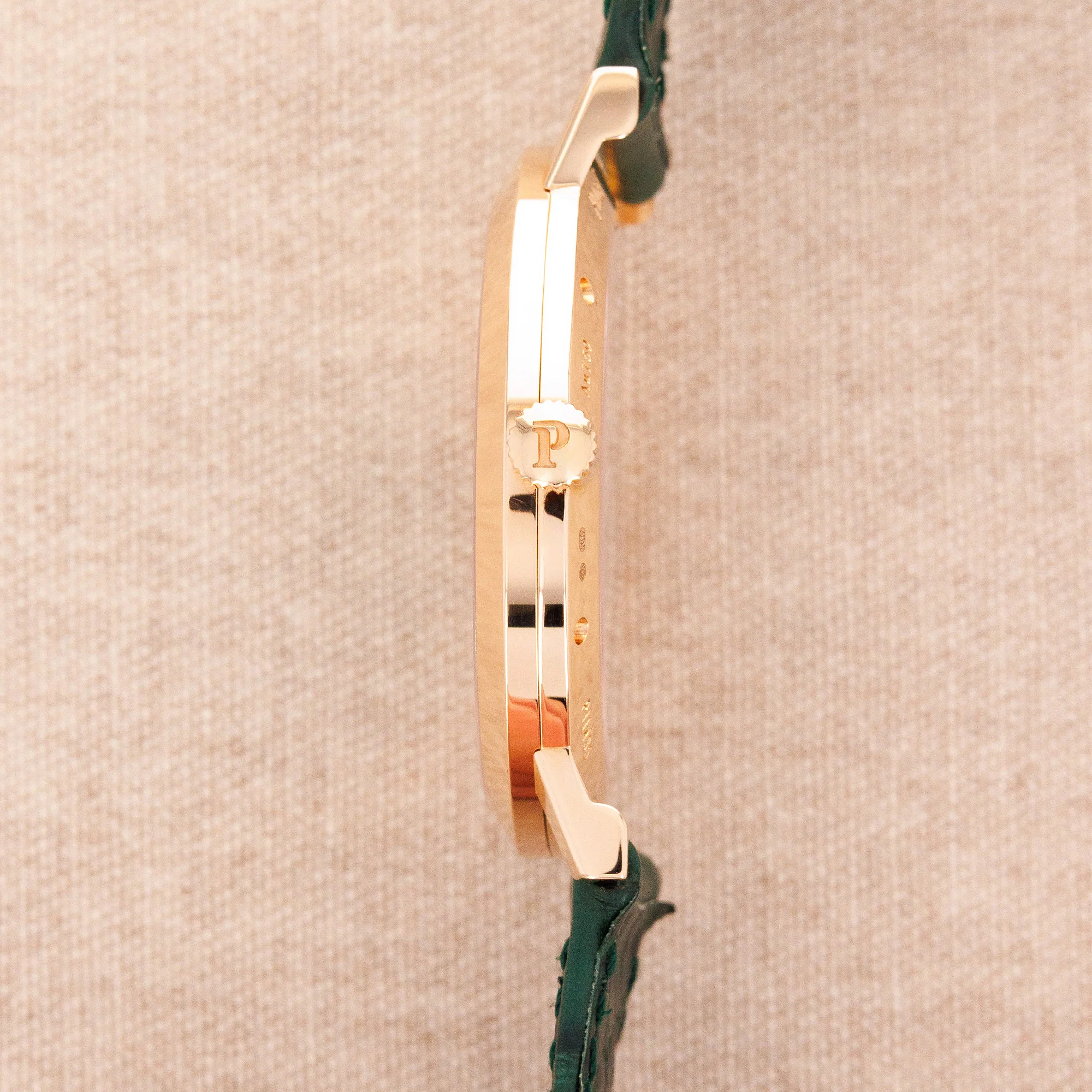 Piaget Rose Gold Altiplano Tourbillon Ref. P11485 with Malachite Marquetry Dial - Image 4