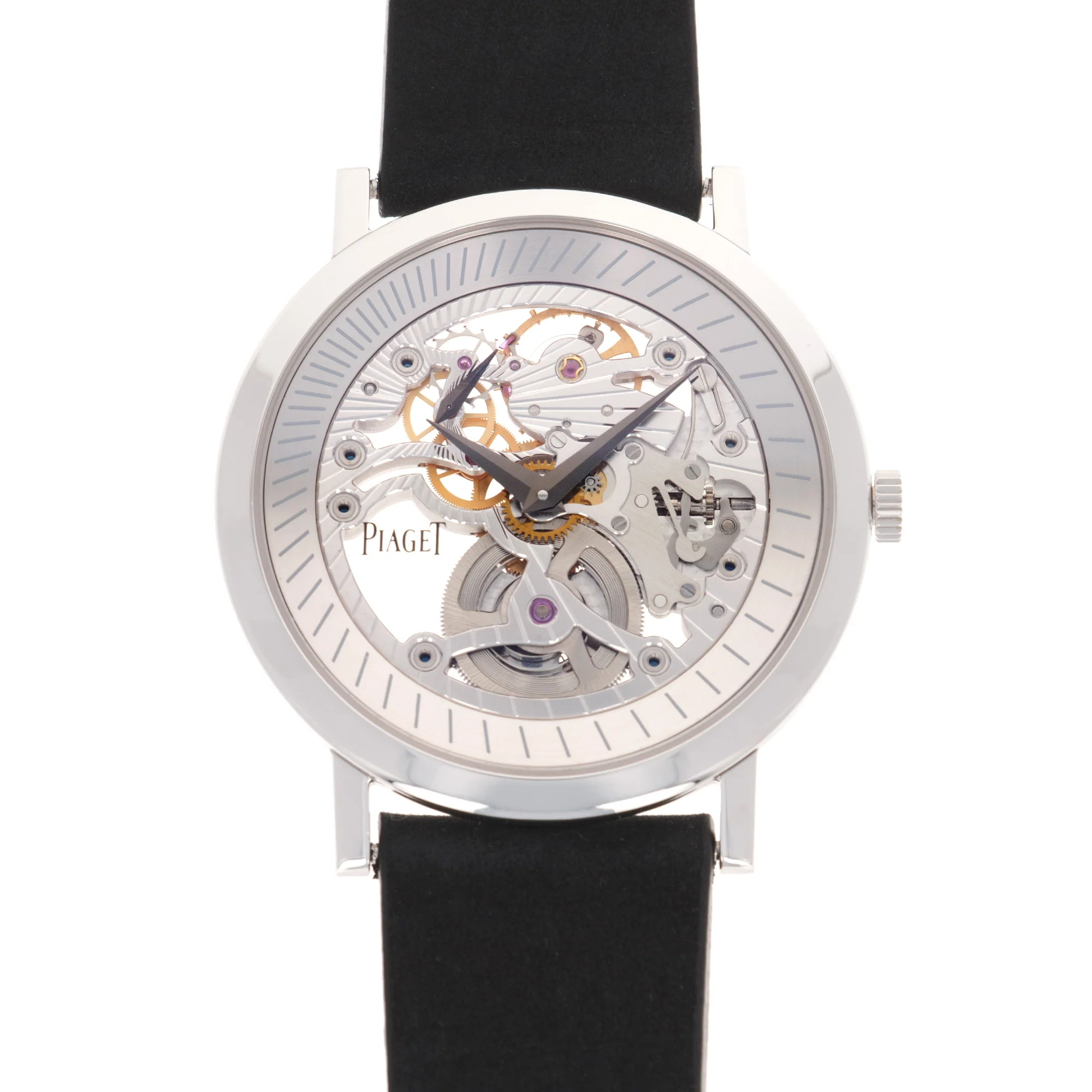 Piaget White Gold Altiplano Skeleton Watch