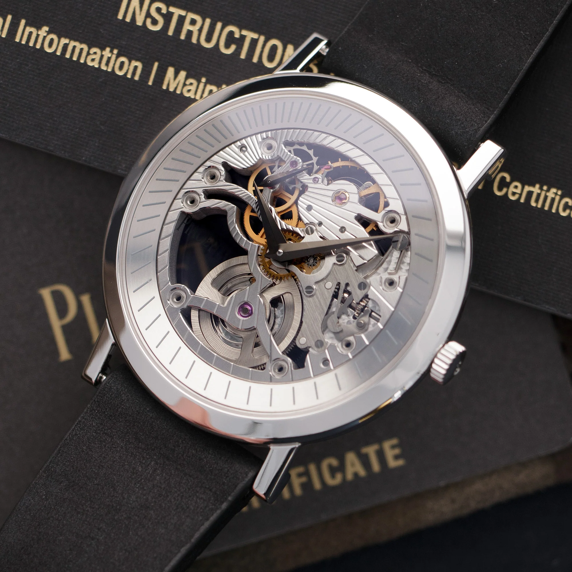 Piaget White Gold Altiplano Skeleton Watch - Image 2