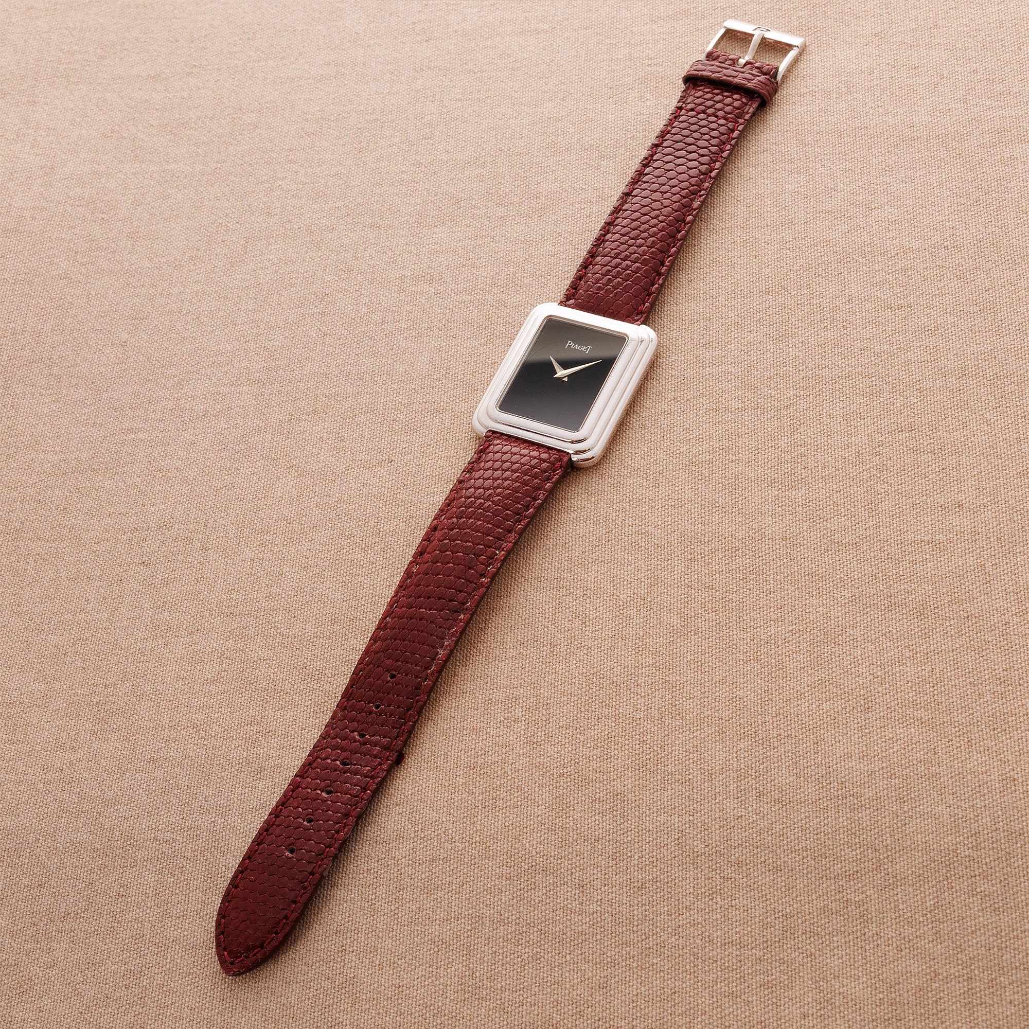 Piaget White Gold and Onyx Protocole Watch Ref. 74121 - Image 6