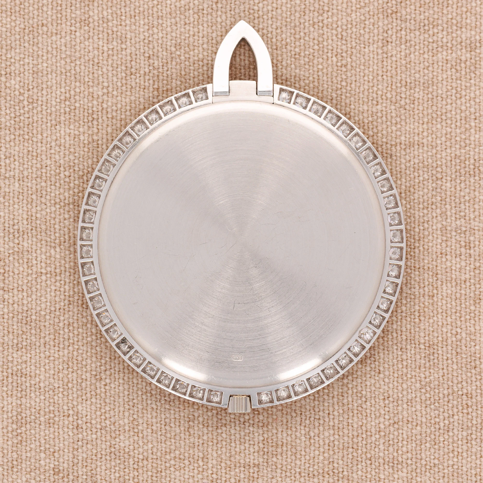 Piaget White Gold and Opal Pendant Watch - Image 3