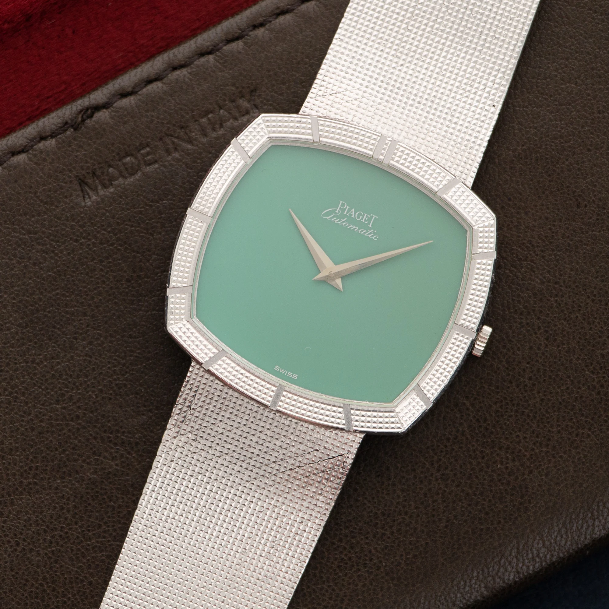 Piaget White Gold Bracelet Watch - Image 2