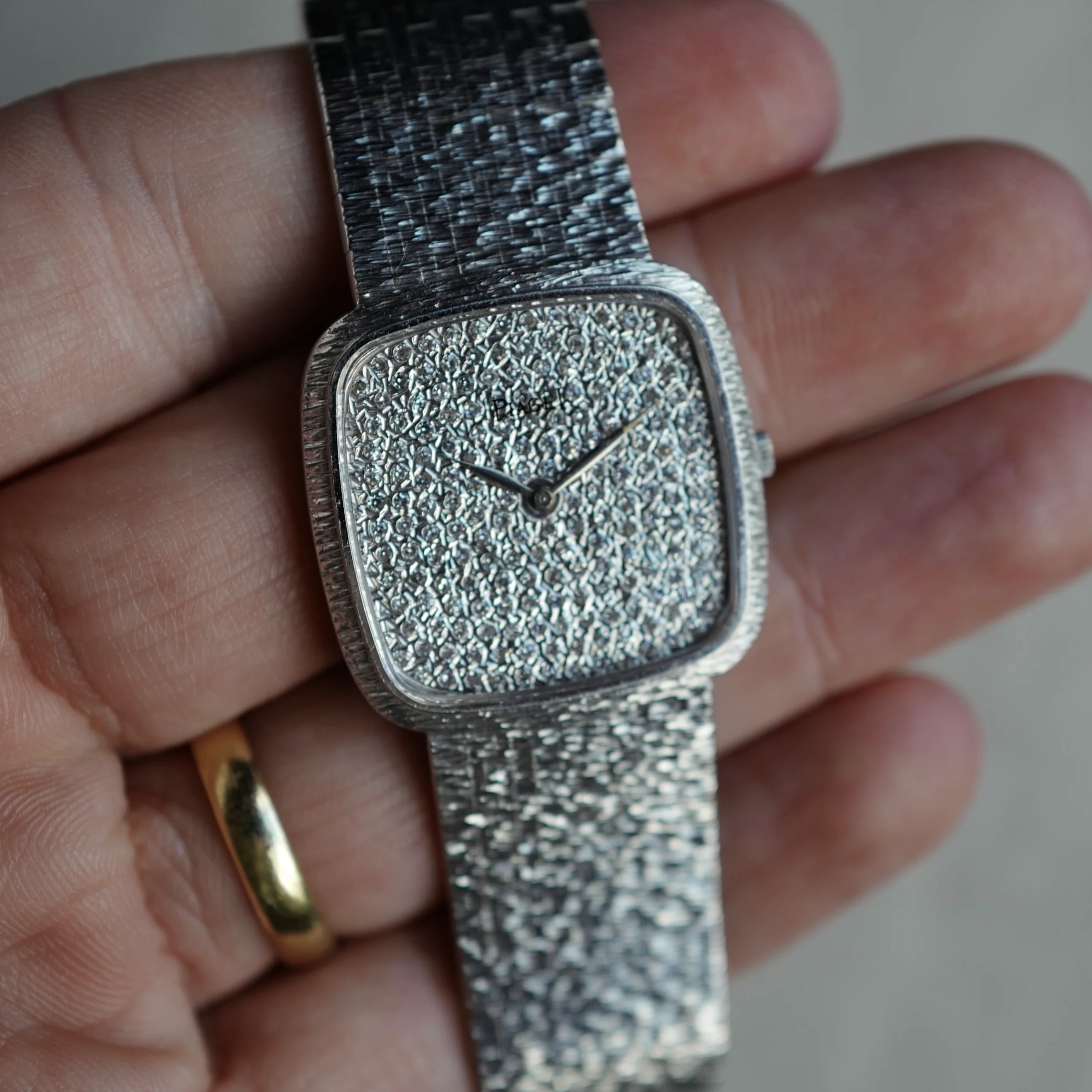 Piaget White Gold Diamond Dial Ref. 9771 - Image 2