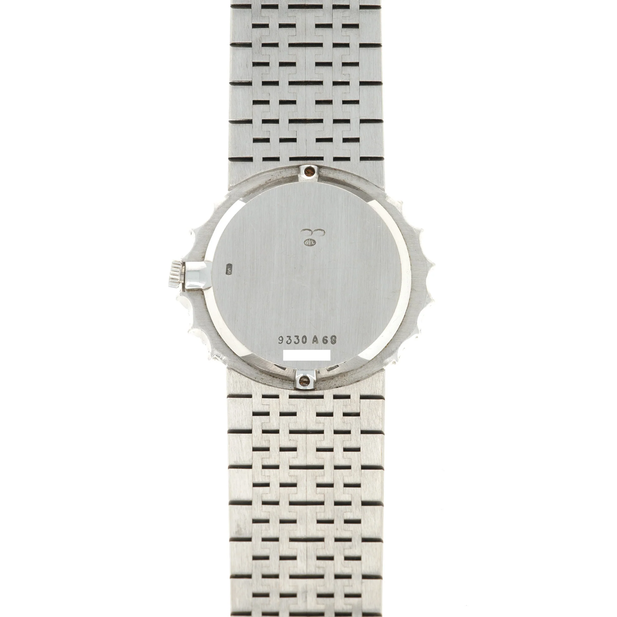 Piaget White Gold Diamond Onyx Watch, 1970s - Image 4